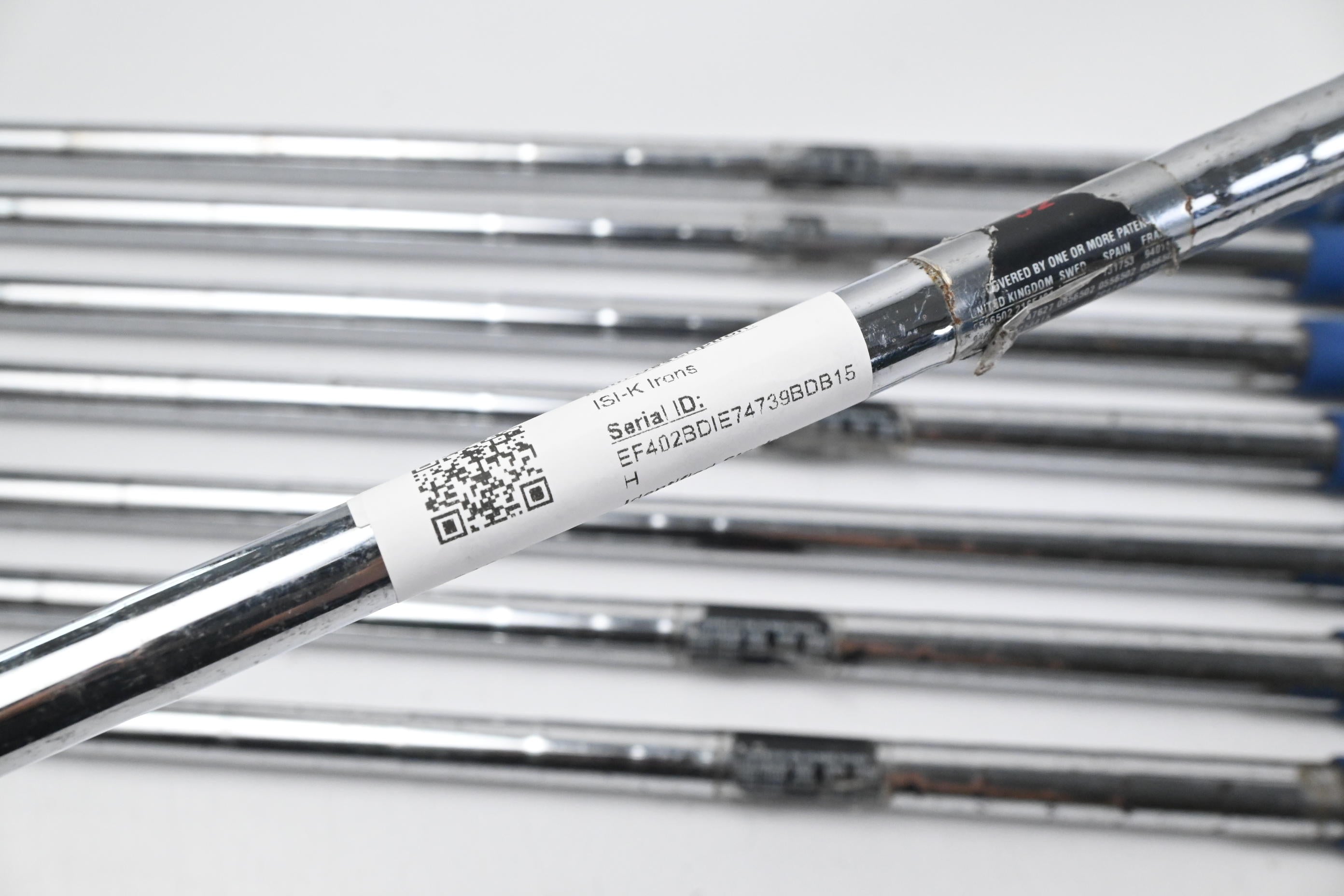 Ping ISI-K Irons / 4-PW+SW / Green Dot / Stiff Flex Cushin JZ Shafts
