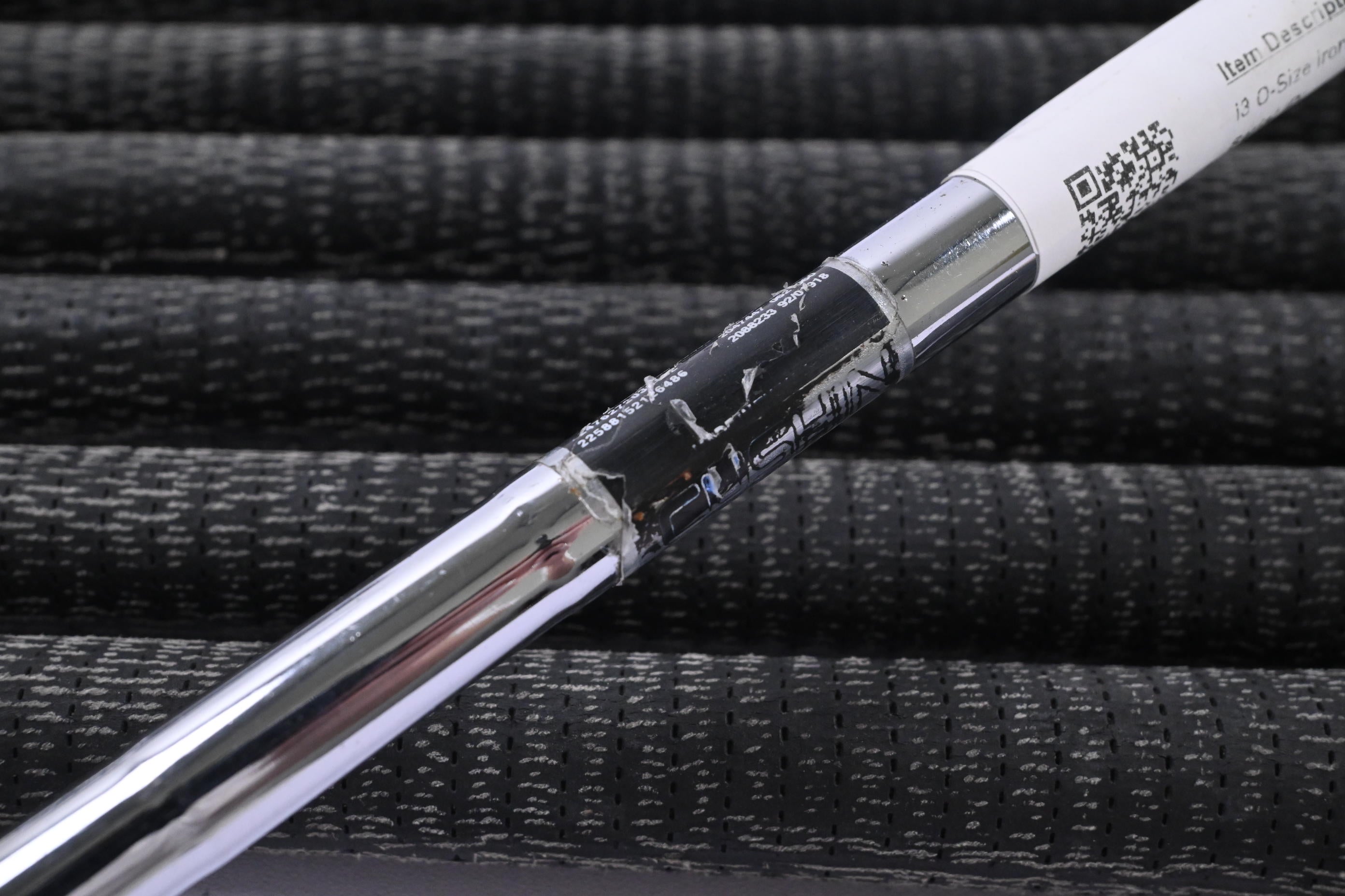 Ping i3 O-Size Irons / 3-9i / Black Dot / Regular Flex Ping Cushin JZ Shafts