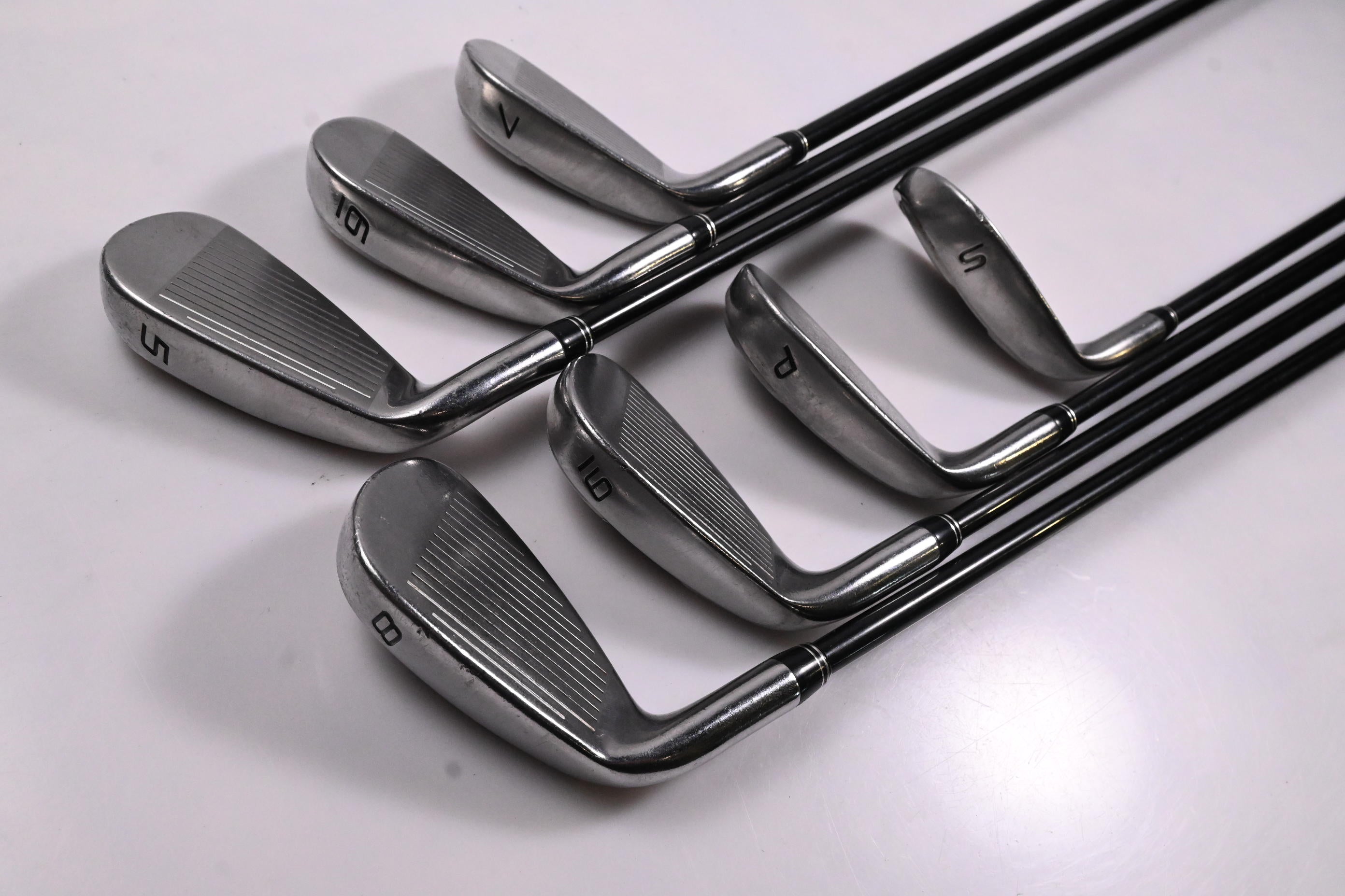 Cobra S2 Irons / 5-PW+SW / Regular Flex Aldila DVS 65 Shafts