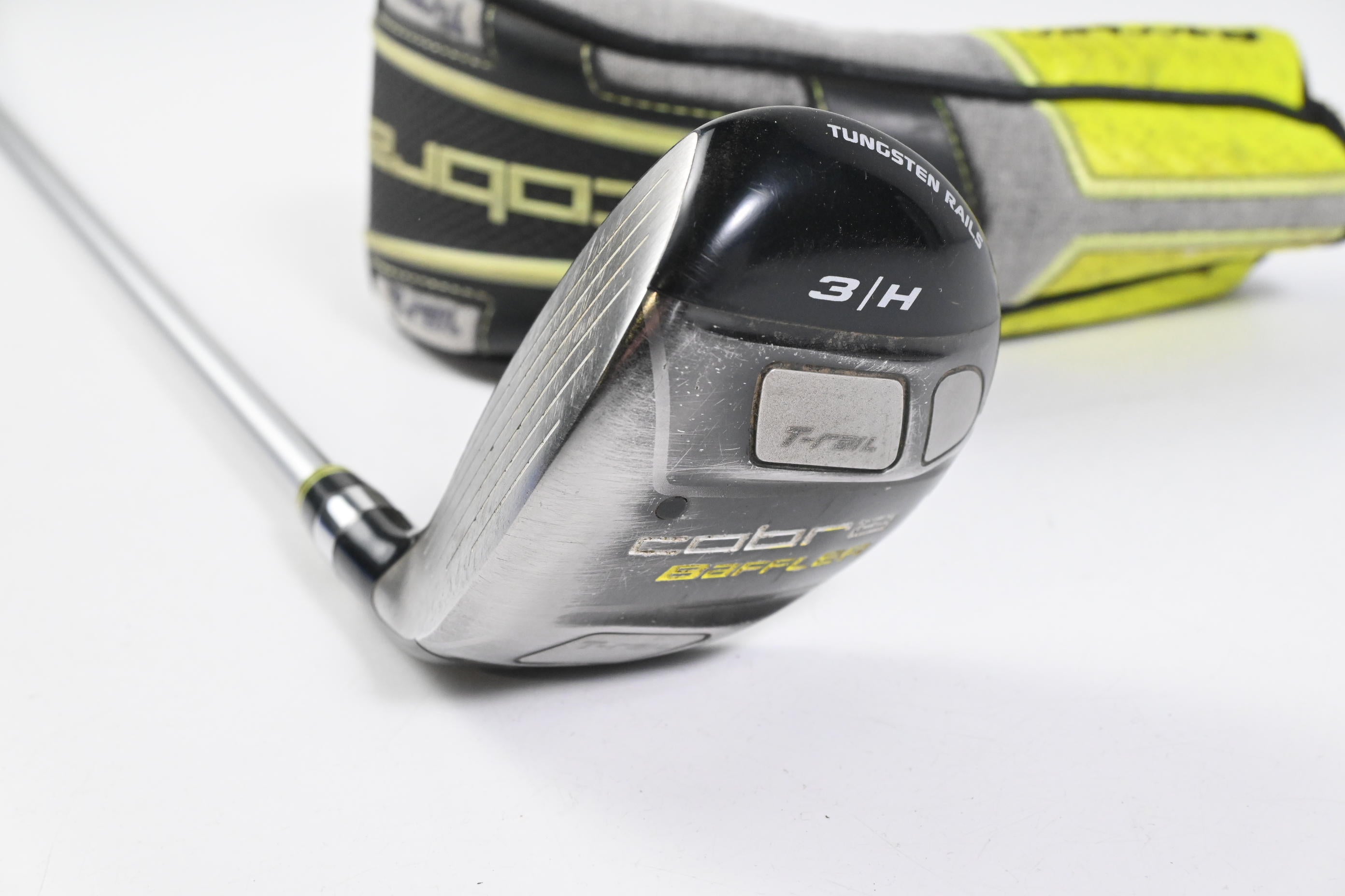 Left Hand Cobra Baffler T-Rail #3 Hybrid / 19 Degree / Regular Flex Tour AD
