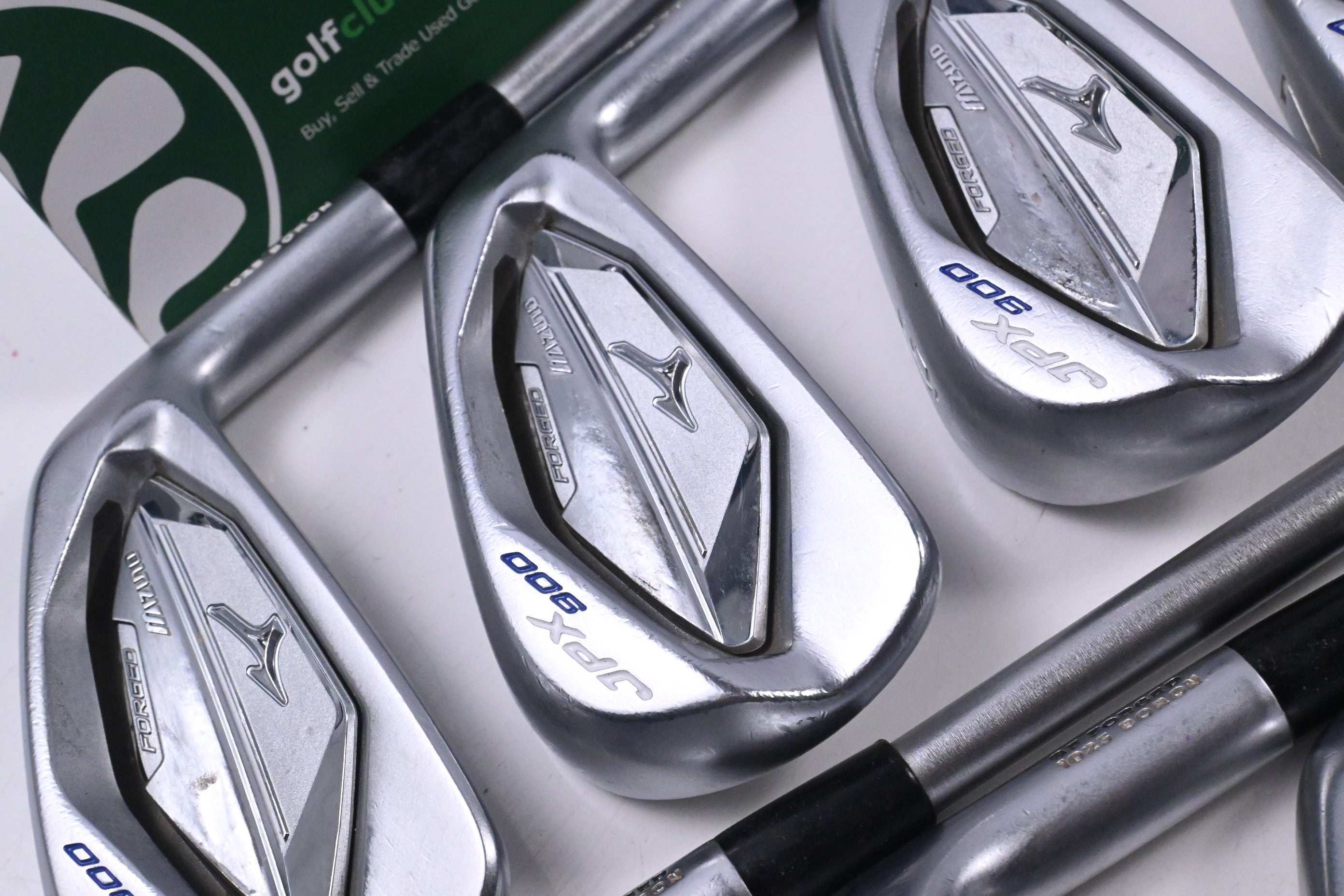 Mizuno JPX 900 Forged Irons / 4-PW+GW / Stiff Flex KBS Tour C-Taper Lite 110