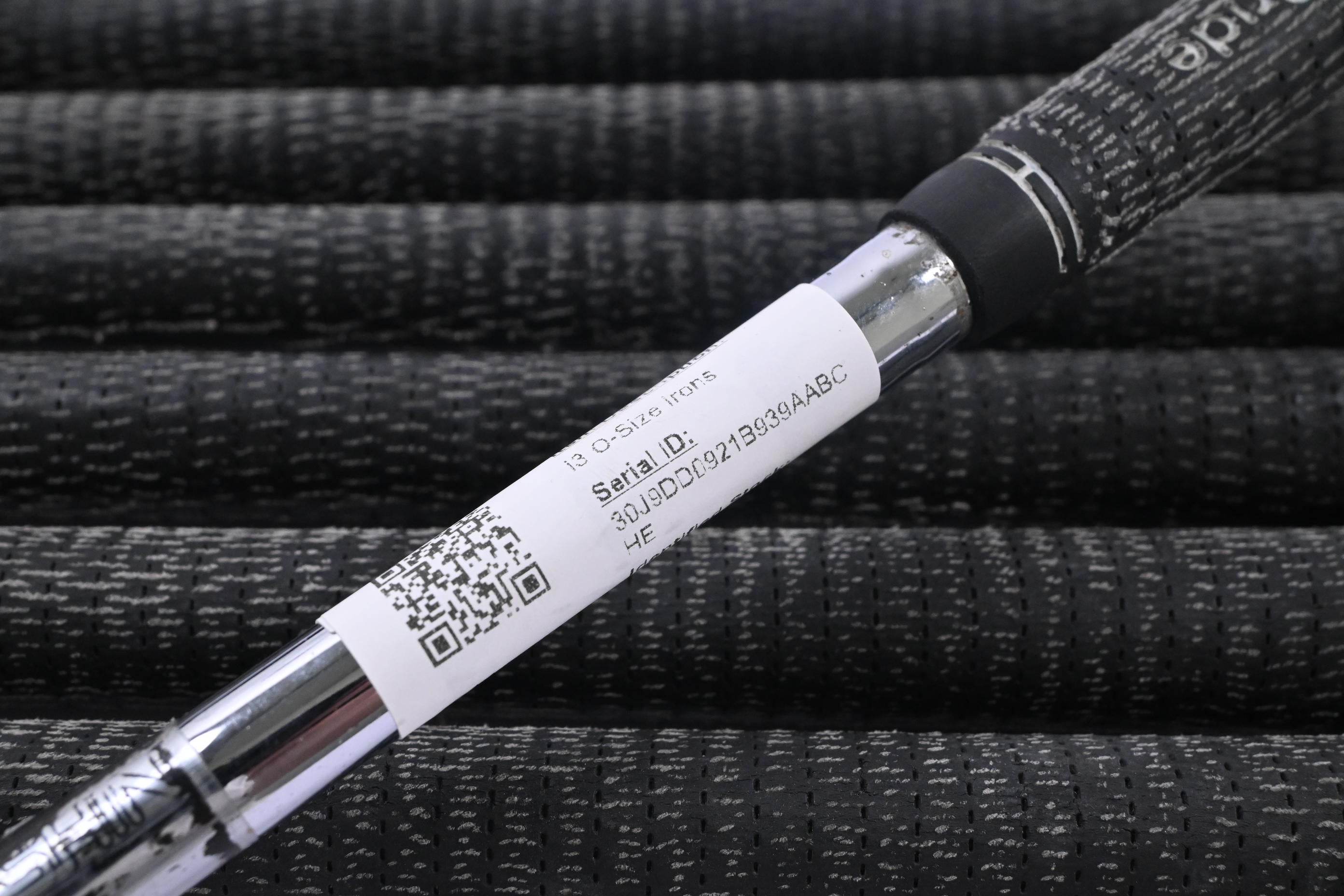 Ping i3 O-Size Irons / 3-9i / Black Dot / Regular Flex Ping Cushin JZ Shafts