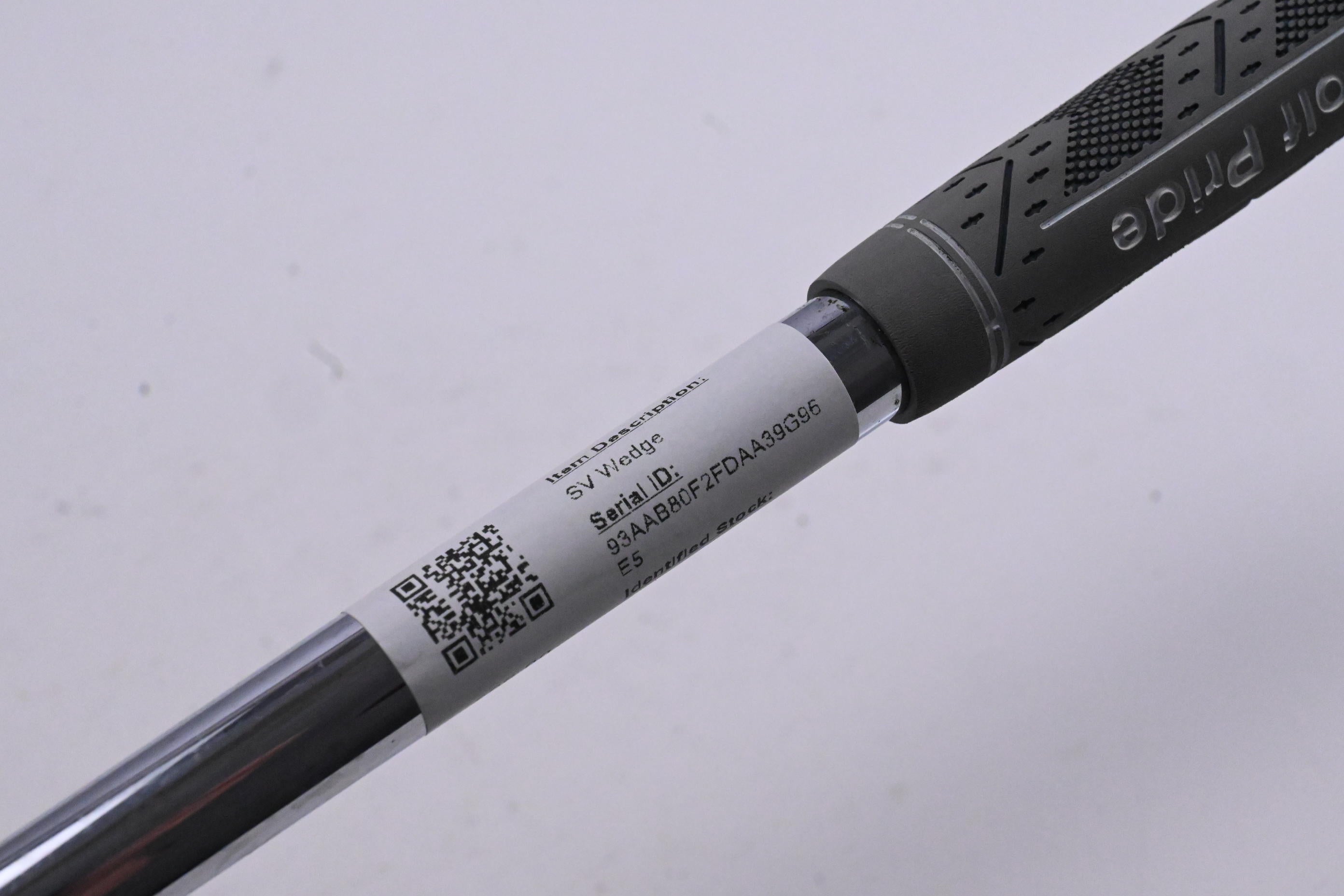 Nike SV Lob Wedge / 60 Degree / Wedge Flex Steel Shaft
