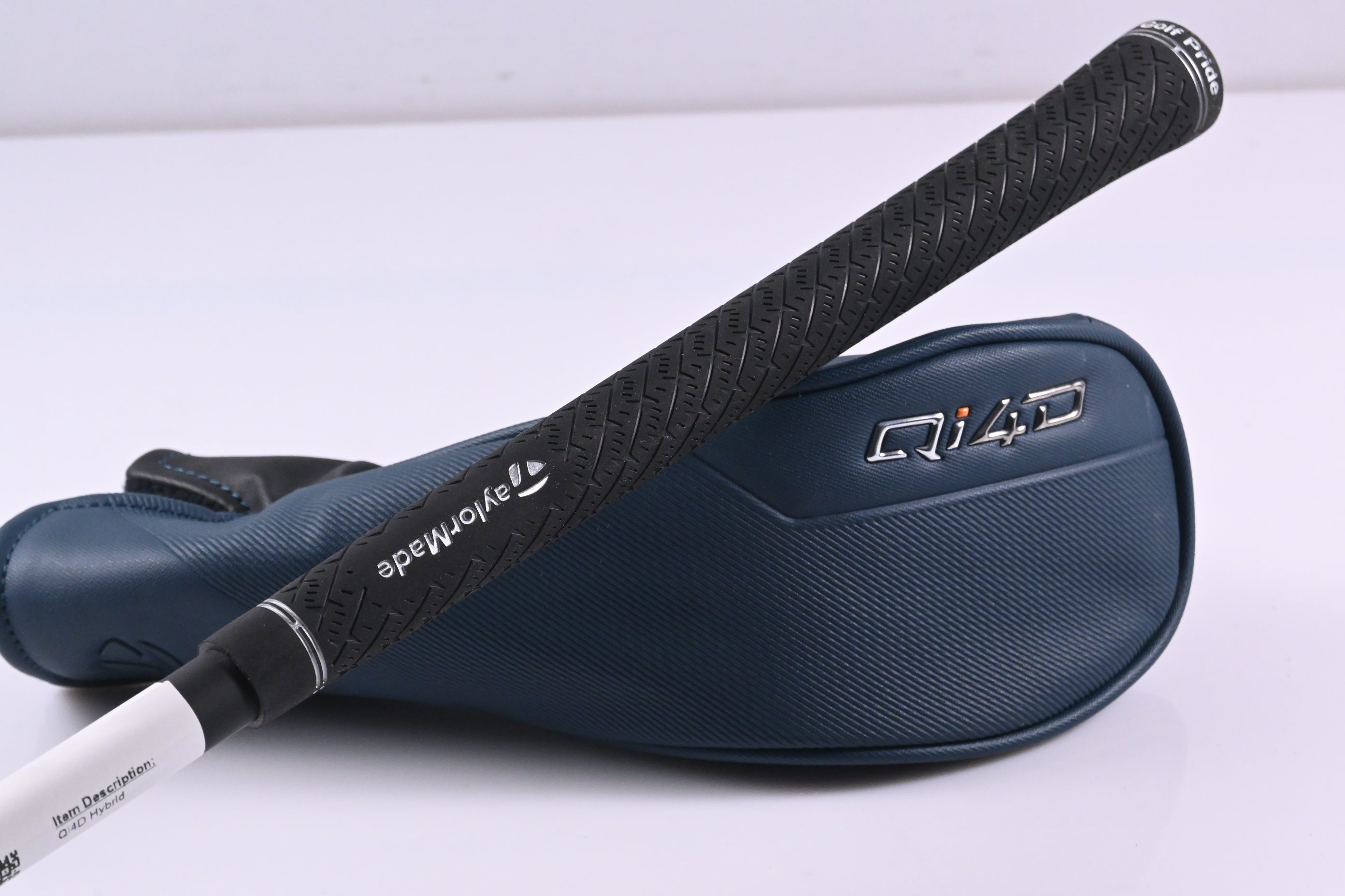 Left Hand Taylormade Qi4D #4 Hybrid / 22 Degree / Regular Flex KBS Reax 65 Shaft