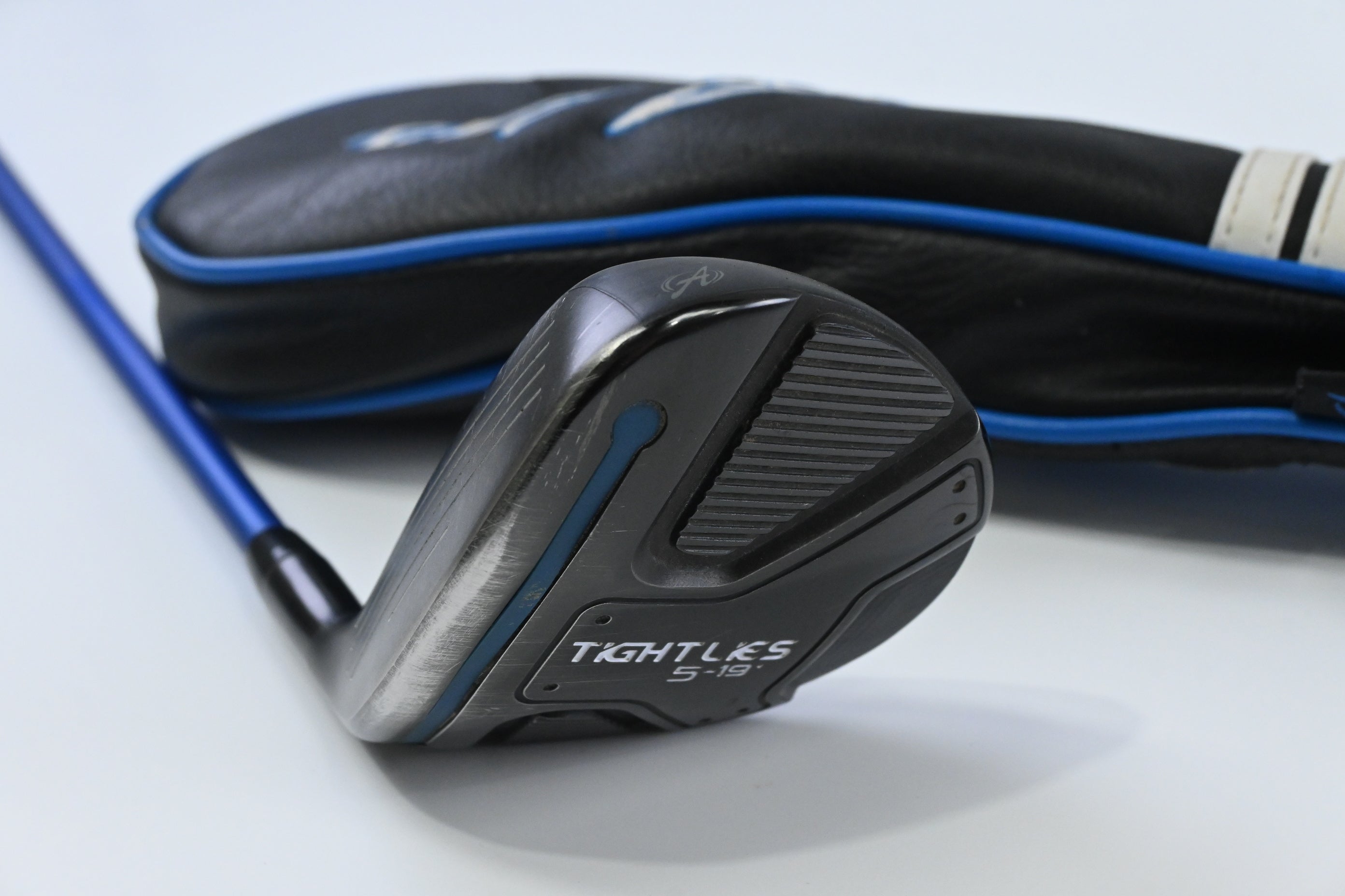 Left Hand Adams Tight Lies Ti #5 Wood / 19 Degree / Stiff Flex Kuro Kage Blue 60