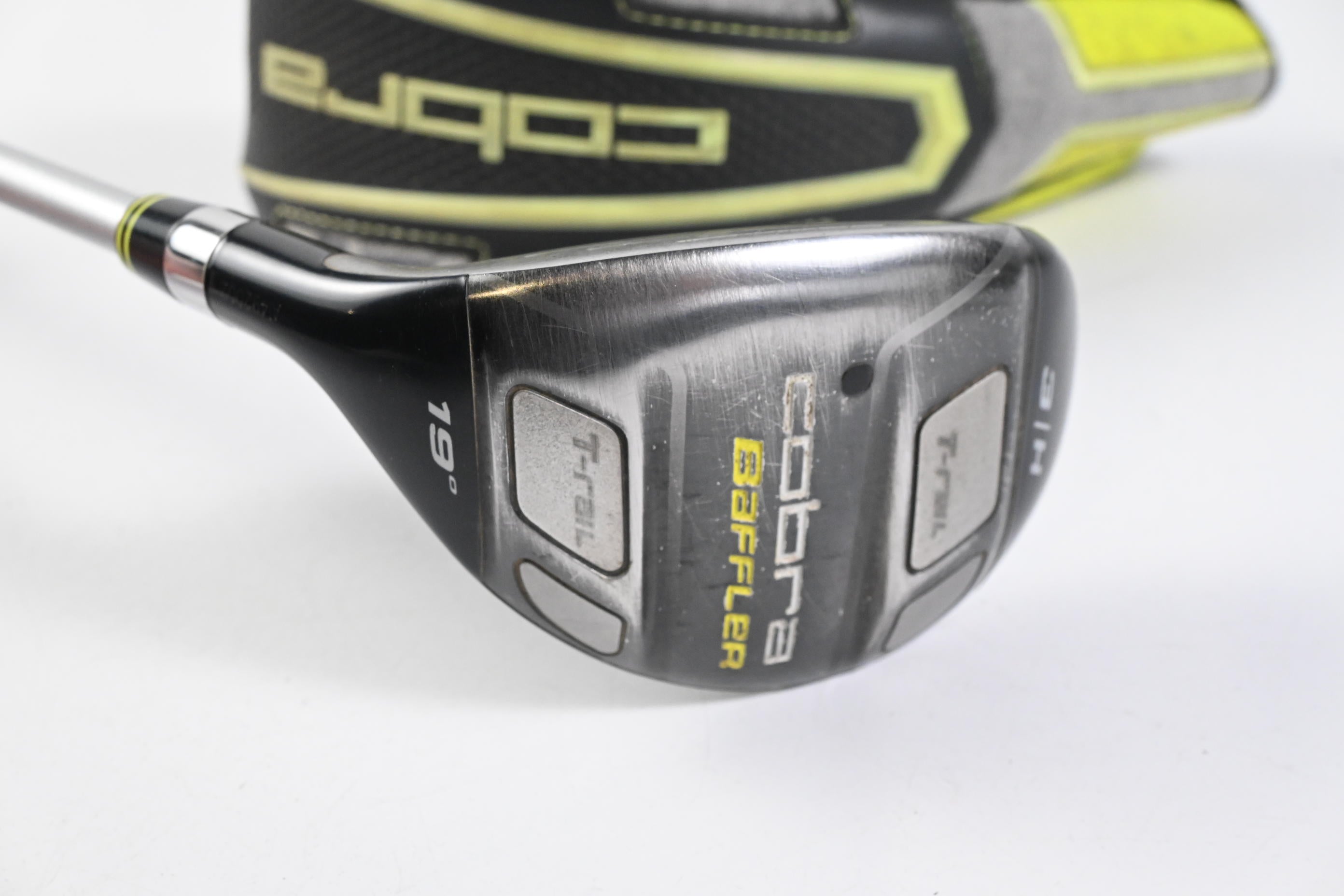 Left Hand Cobra Baffler T-Rail #3 Hybrid / 19 Degree / Regular Flex Tour AD