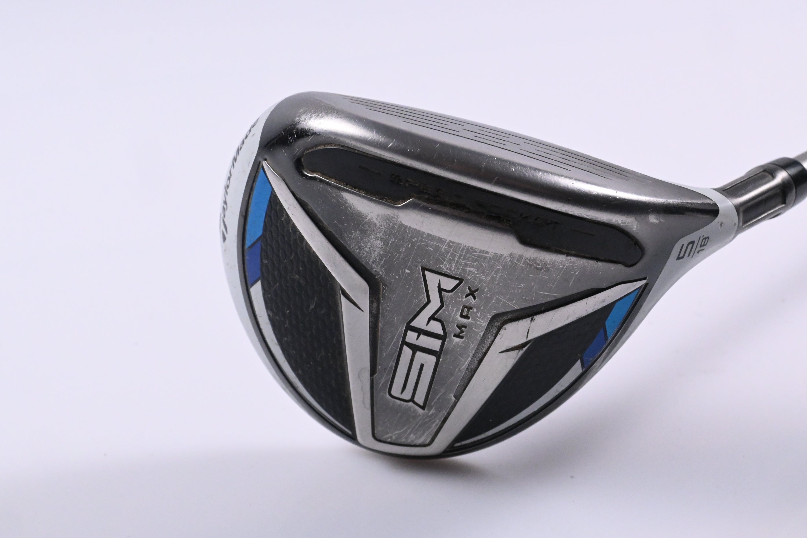 Taylormade SIM Max #5 Wood / 18 Degree / Regular Flex UST Mamiya Helium 5 Shaft