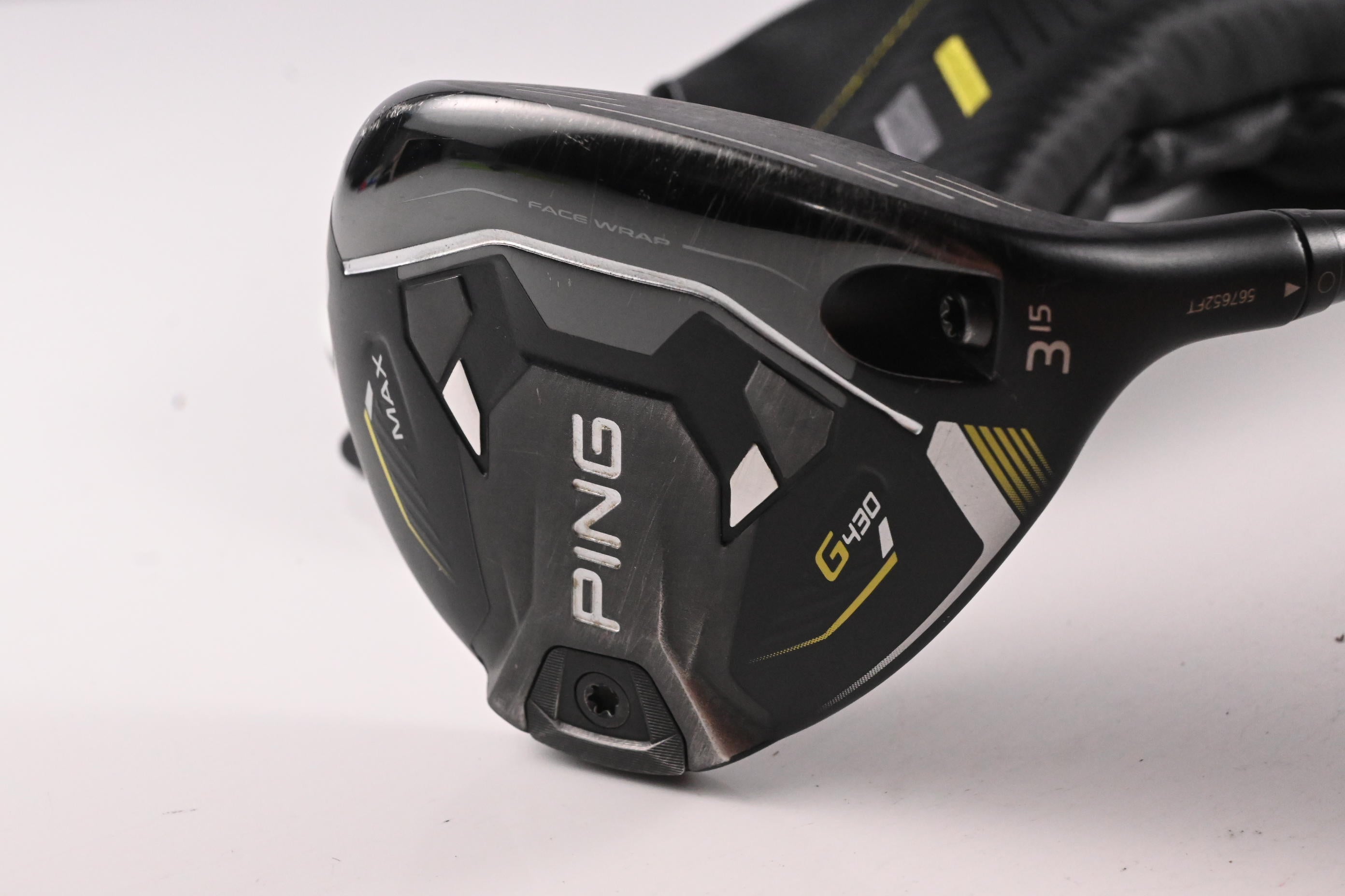 Ping G430 Max #3 Wood / 15 Degree / Stiff Flex Hzrdus Smoke RDX Red 70 Shaft