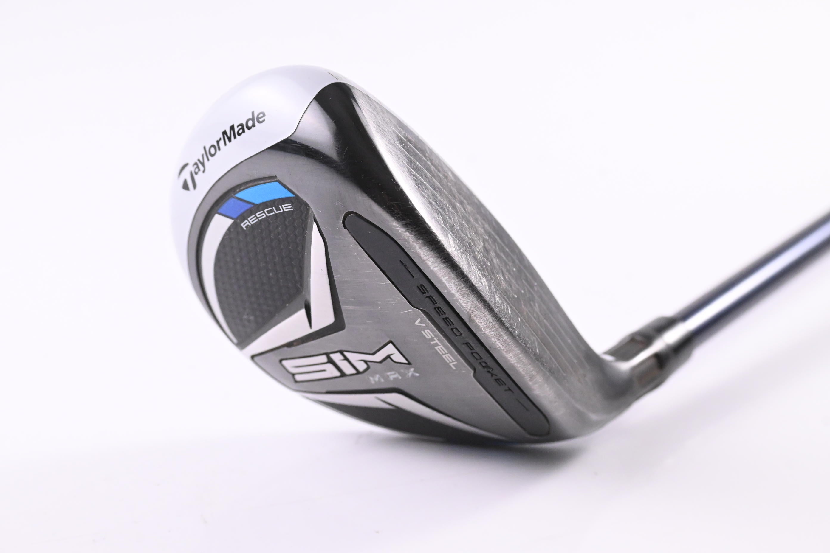 Taylormade SIM Max #4 Hybrid / 22 Degree / Senior Flex Ventus Blue 5 Shaft