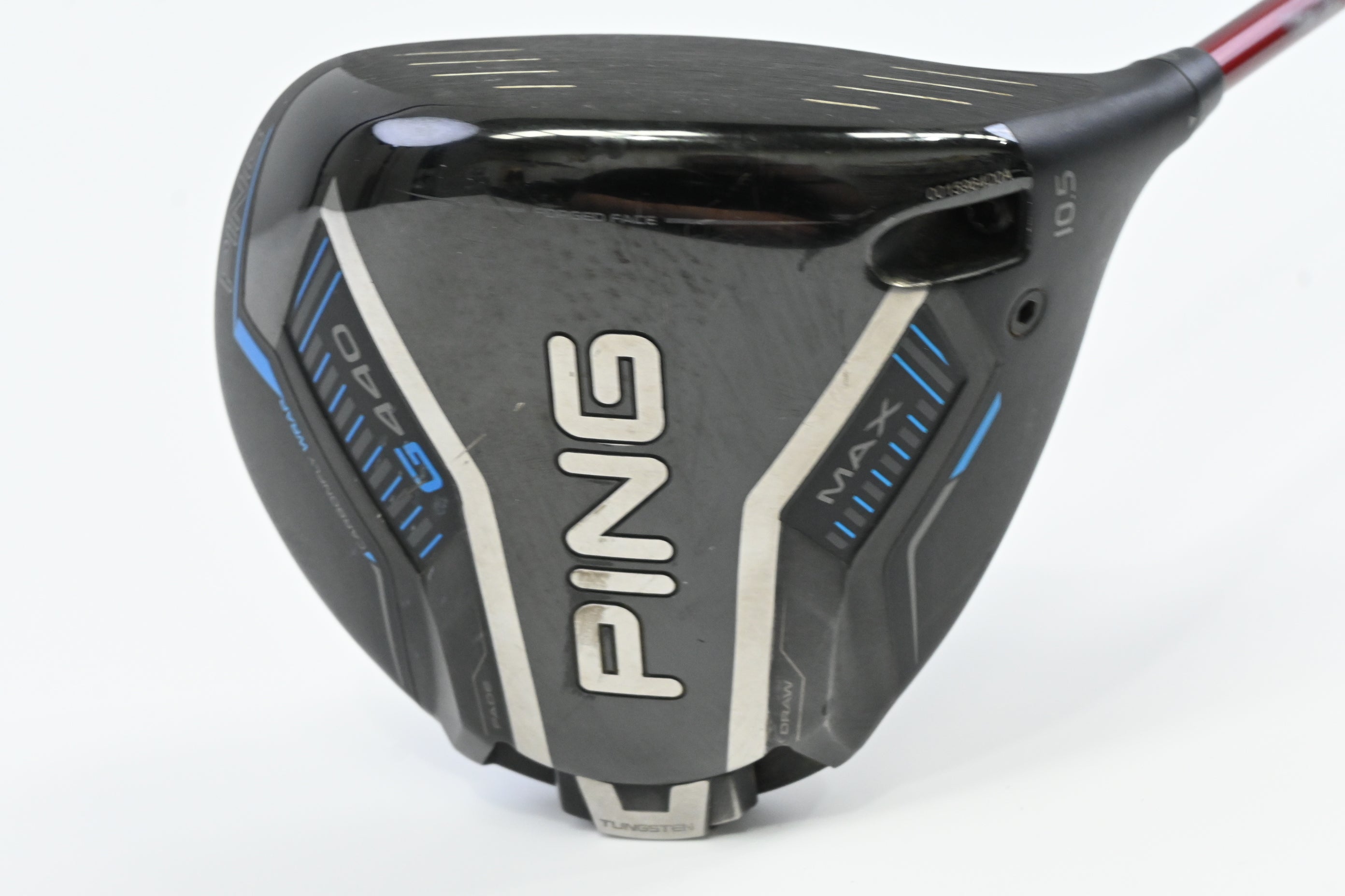 Ping G440 Max Driver / 10.5 Degree / Stiff Flex Denali Red 60 Shaft