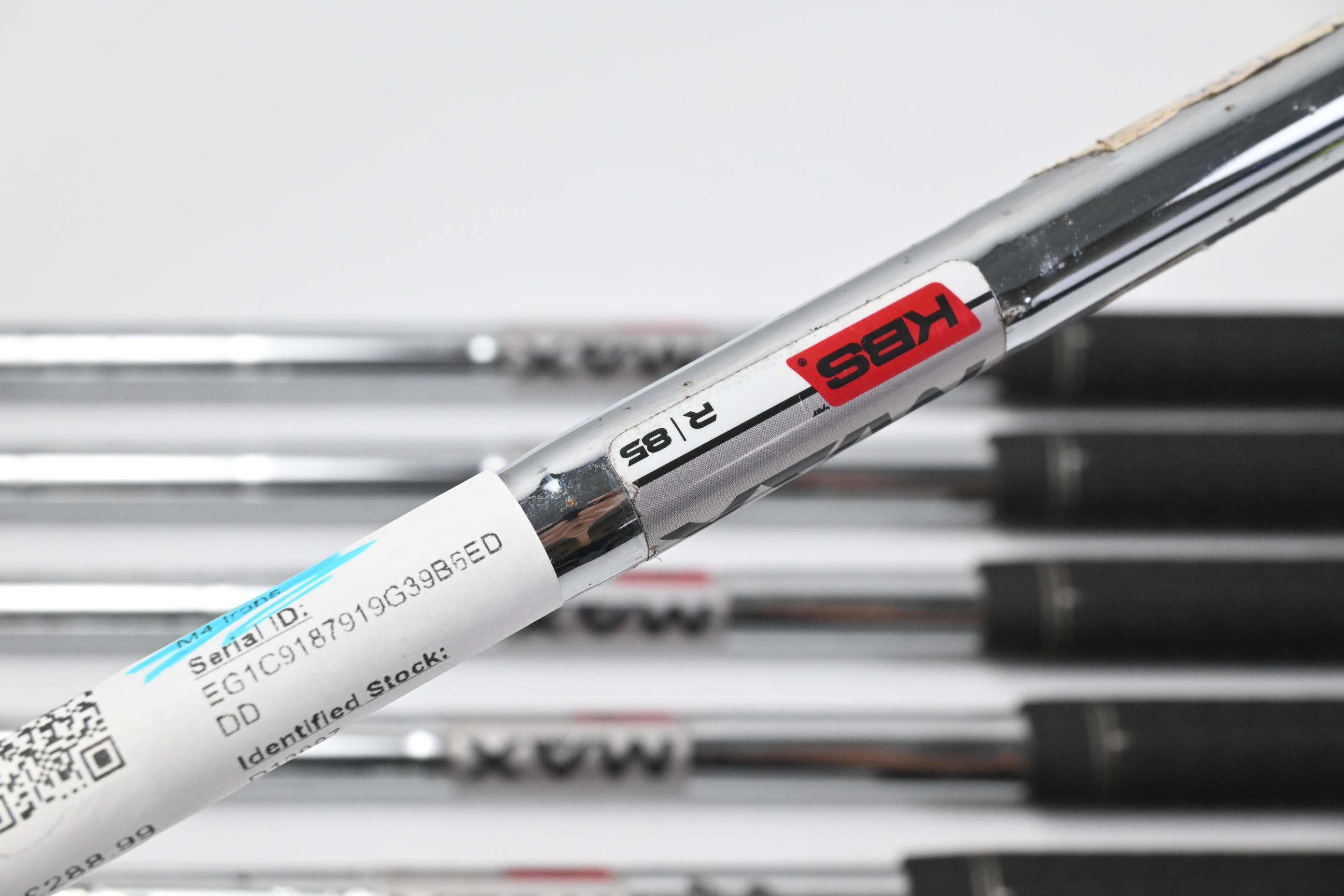 Taylormade M4 Irons / 5-PW / Regular Flex KBS MAX 85 Shafts