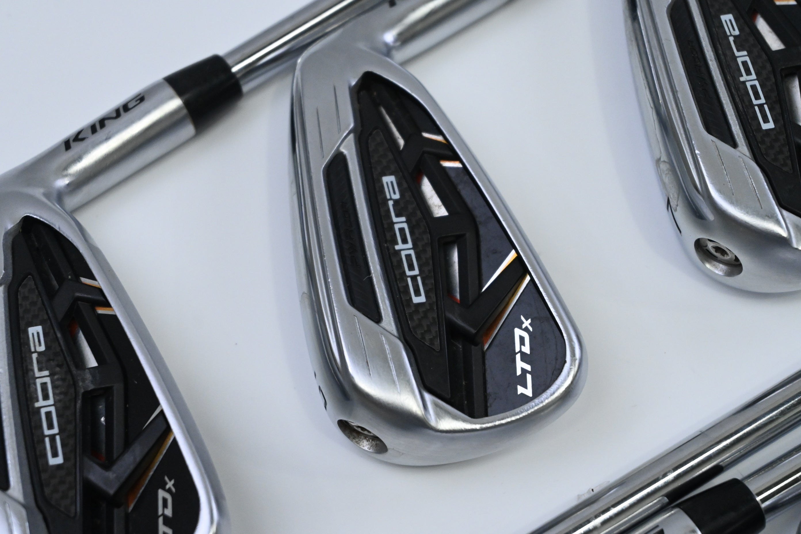 Cobra LTDx Irons / 5-PW+GW / Regular Flex KBS Tour 90 Shafts