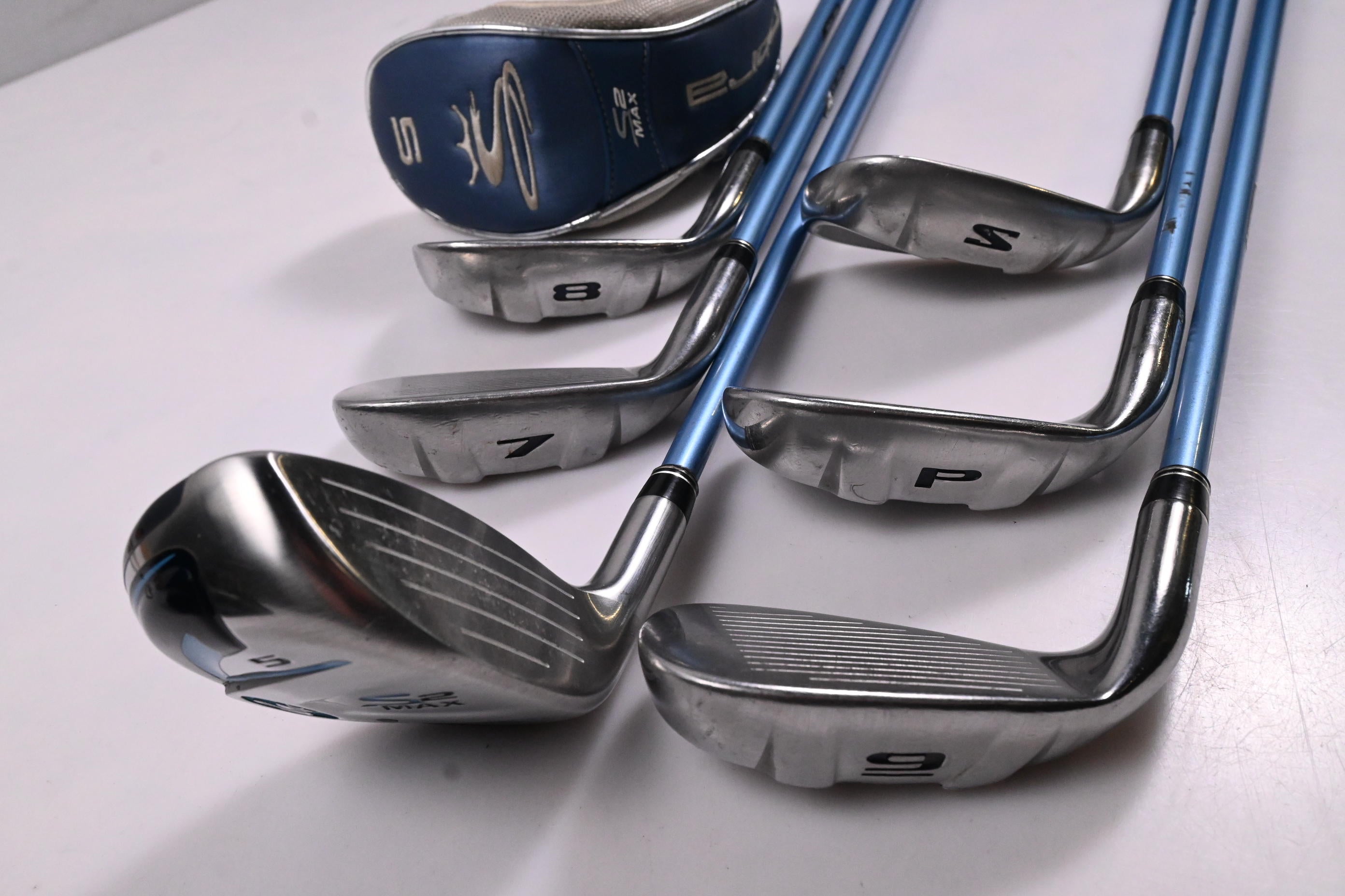 Ladies Cobra S2 Max Irons / 5H+7-PW+SW / Ladies Flex Aldila DVS 50 Shafts