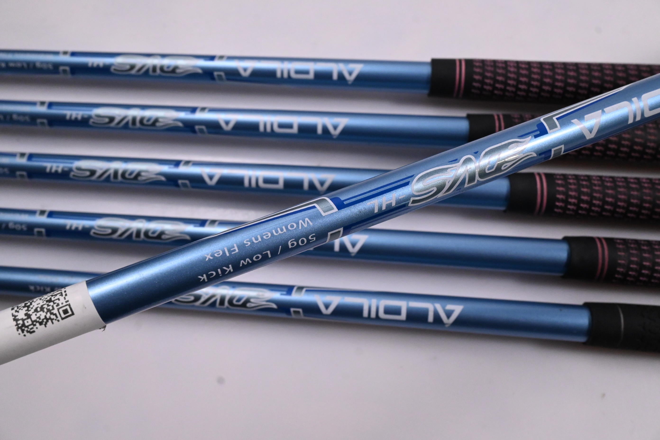 Ladies Cobra S2 Max Irons / 5H+7-PW+SW / Ladies Flex Aldila DVS 50 Shafts