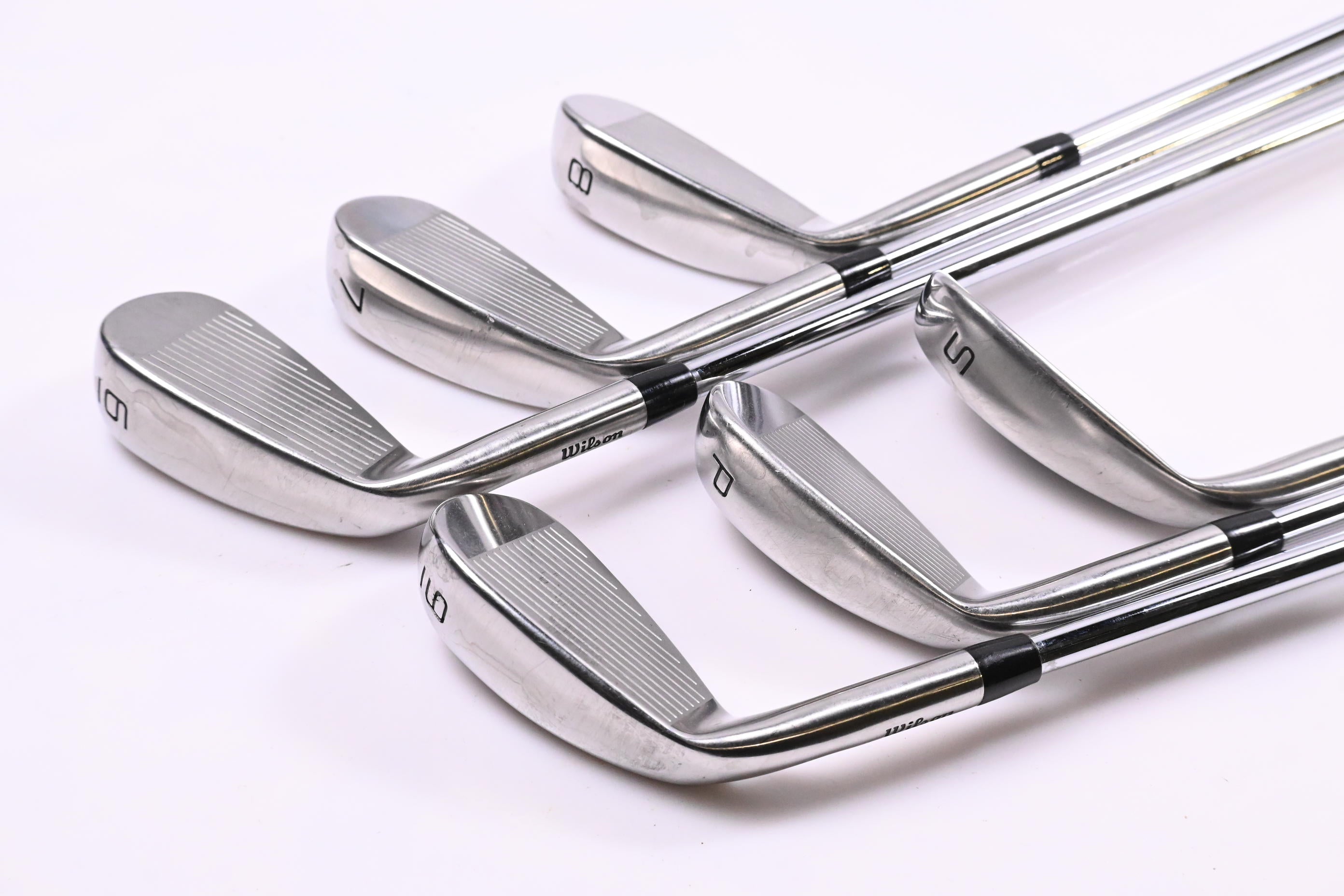 Wilson DYNAPWR Max 2025 Irons / 6-PW+SW / Regular Flex KBS MAX HL Shafts
