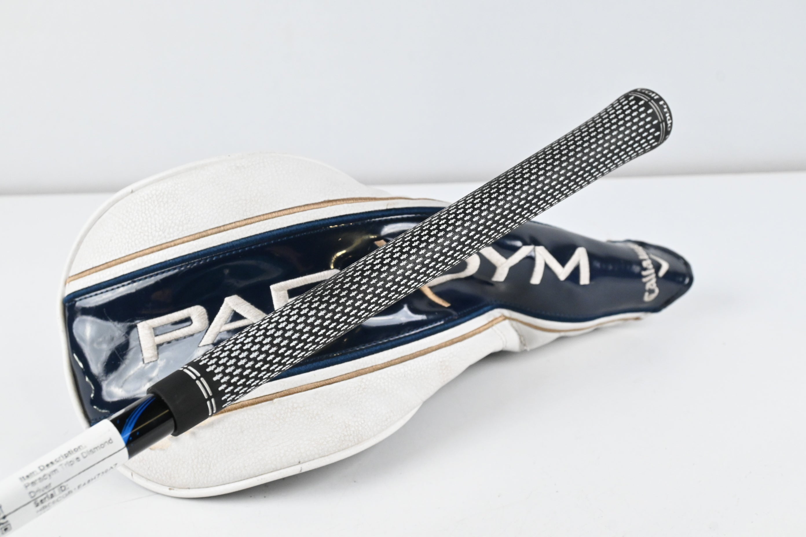 Callaway Paradym Triple Diamond Driver / 10.5 Degree / Stiff Flex Kai'li Blue 60