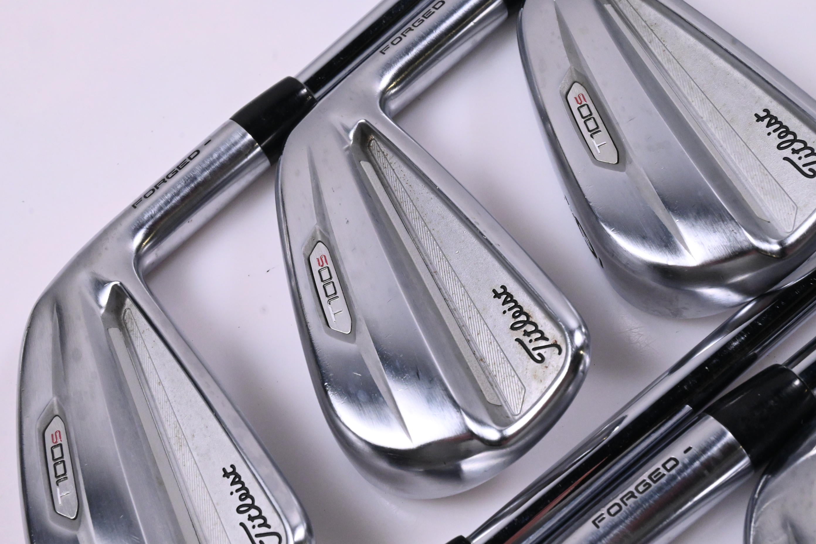 Titleist T100.S 2021 Irons / 4-PW / Stiff Flex True Temper AMT Black S300 Shafts