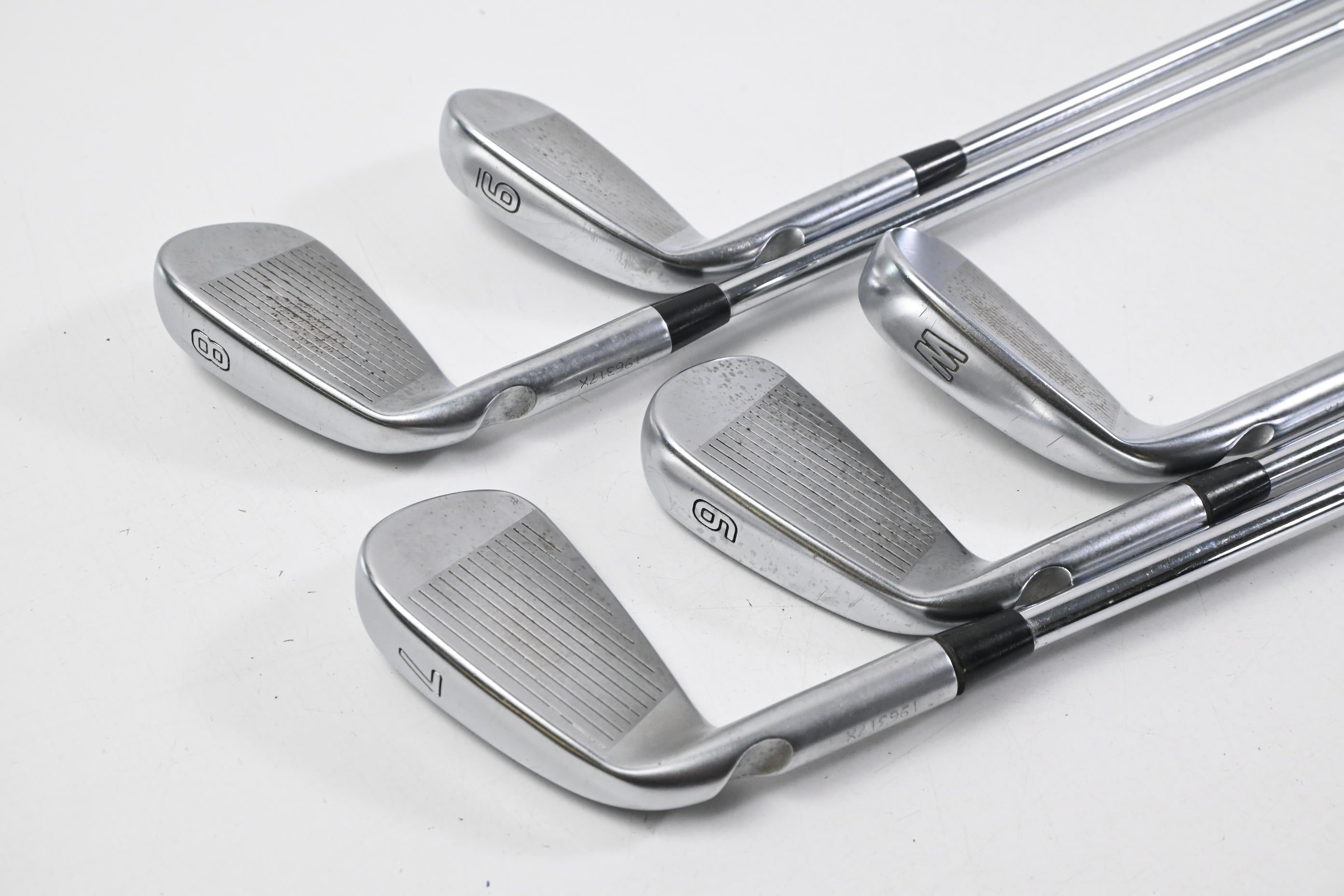 Ping i500 Irons / 6-PW / Blue Dot / Stiff Flex Ping AWT 2.0 Shafts