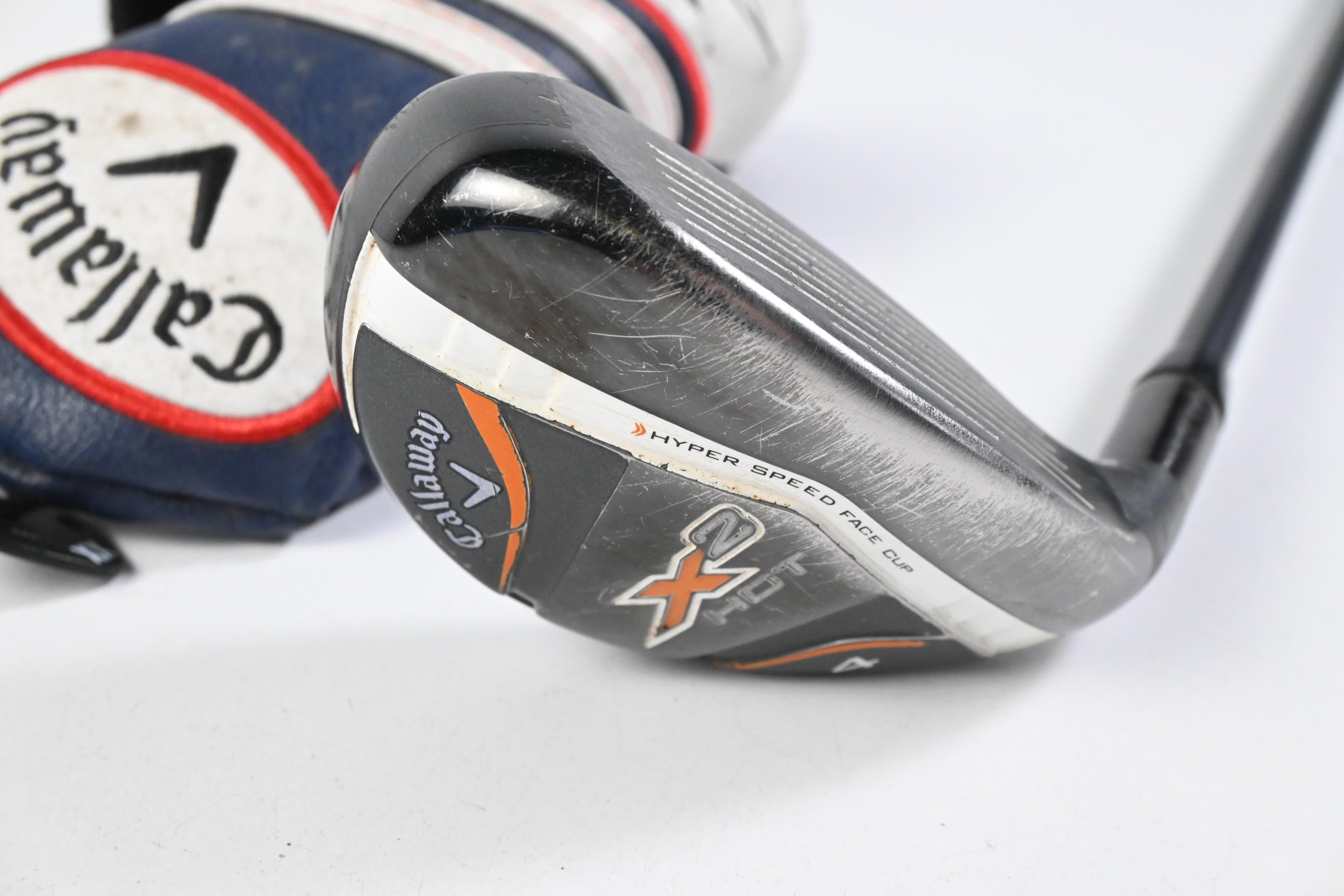 Callaway X2 Hot #4 Hybrid / 22 Degree / Regular Flex Aldila X2 Hot 60 Shaft