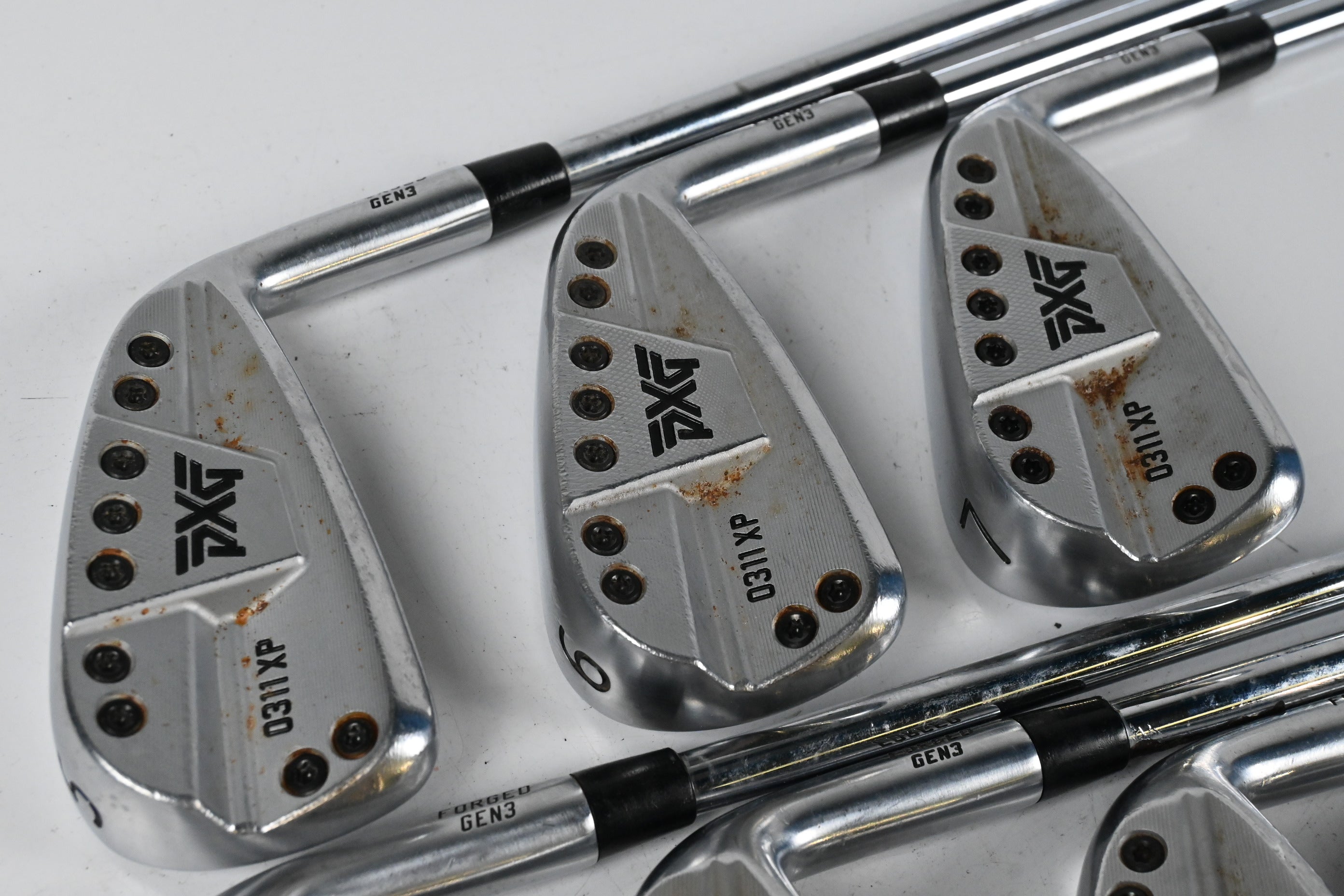 PXG 0311 XP Gen3 Irons / 5-PW+GW / Regular Flex Elevate VSS 95 Shafts