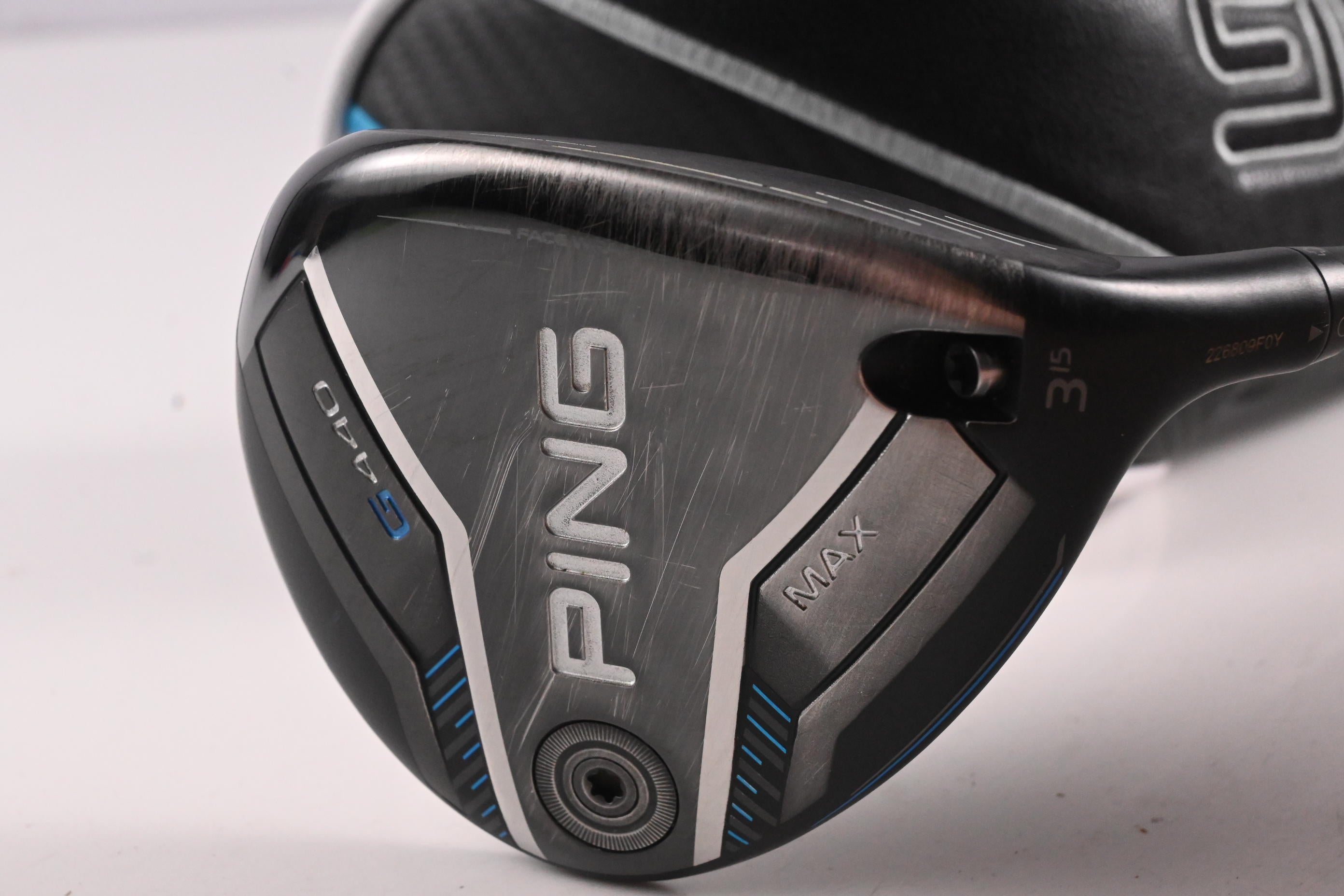 Ping G440 Max #3 Wood / 15 Degree / Stiff Flex Ping Alta CB Blue 65 Shaft