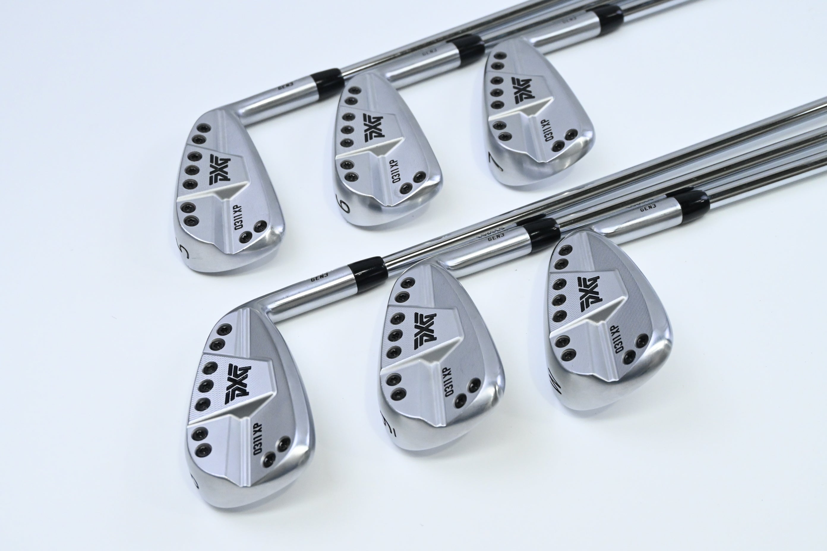 PXG 0311 XP Gen3 Irons / 5-PW / Regular Flex Elevate MPH 95 Shafts