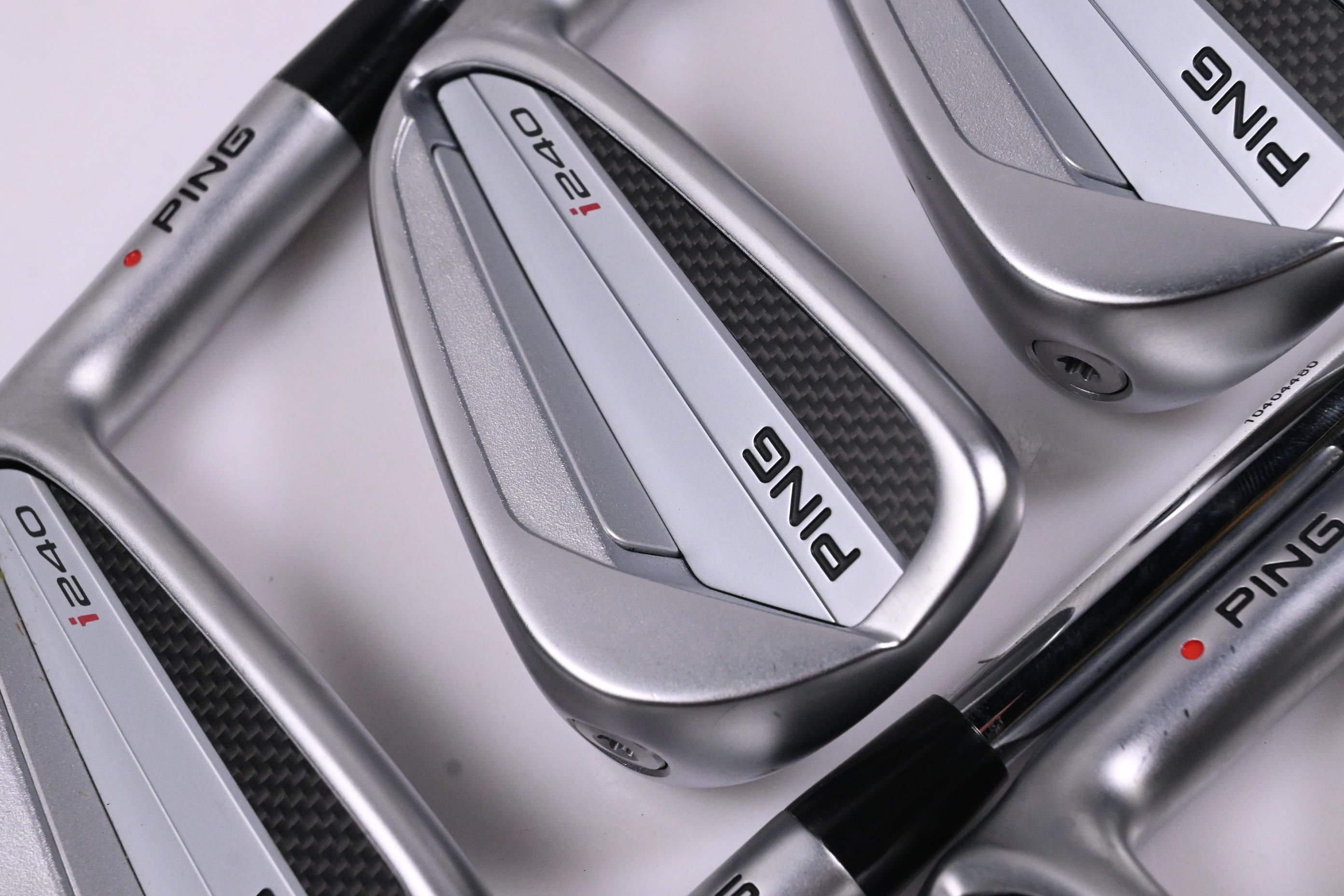 Ping I240 Irons / 5-PW / Red Dot / Regular Flex Ping AWT 3.0 Shafts