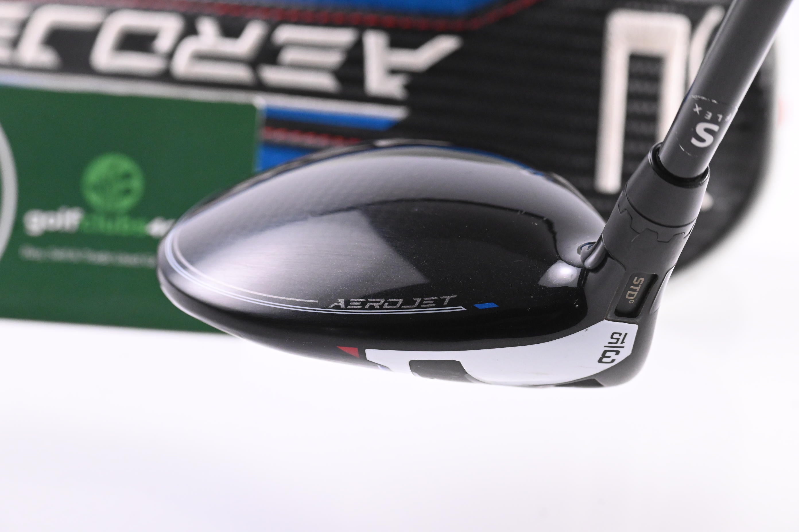 Left Hand Cobra Aerojet #3 Wood / 15 Degree / Stiff Flex Kai'li Blue 60 Shaft