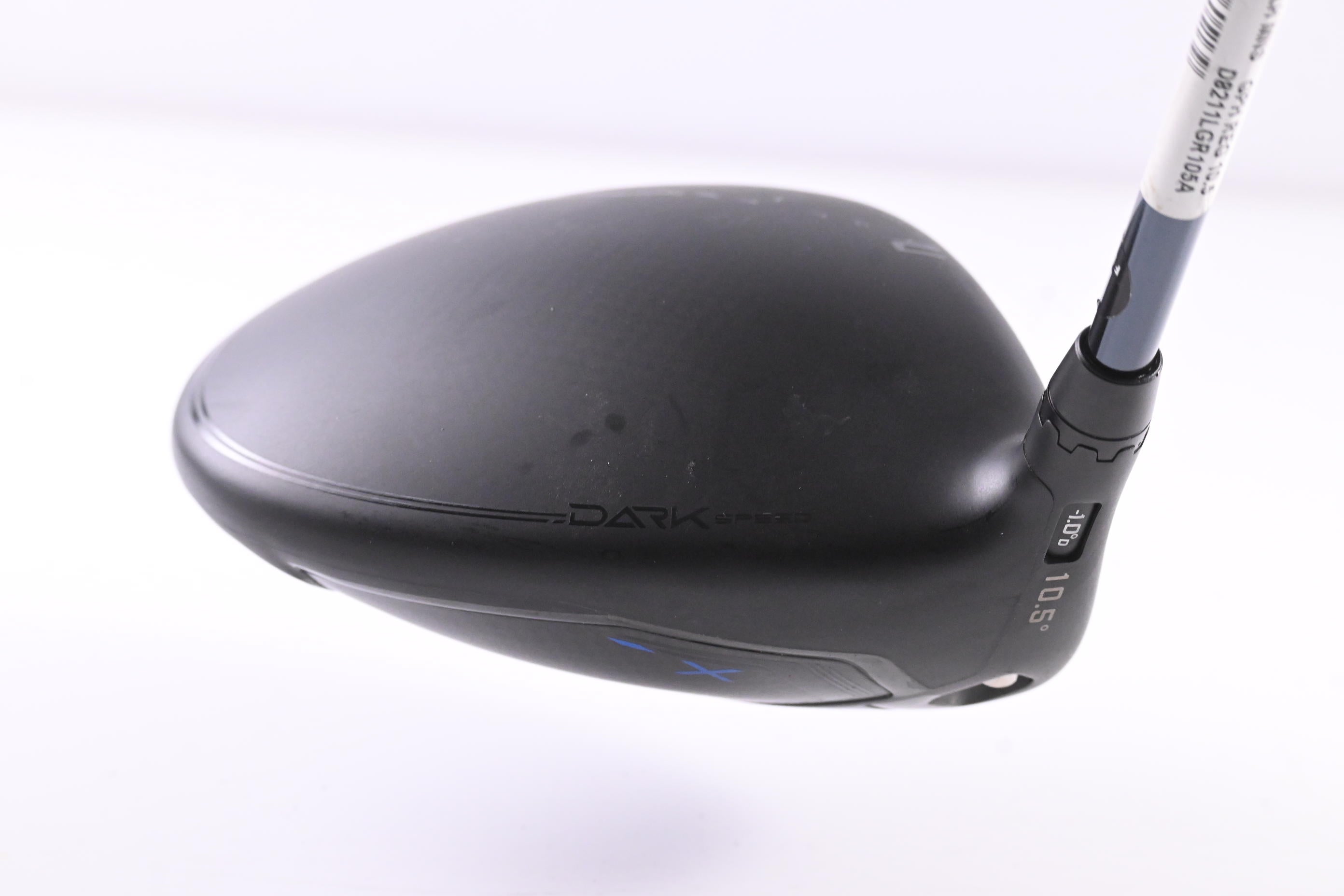 Left Hand Cobra Darkspeed X Driver / 10.5 Degree / Regular Flex UST LIN-Q Blue 6