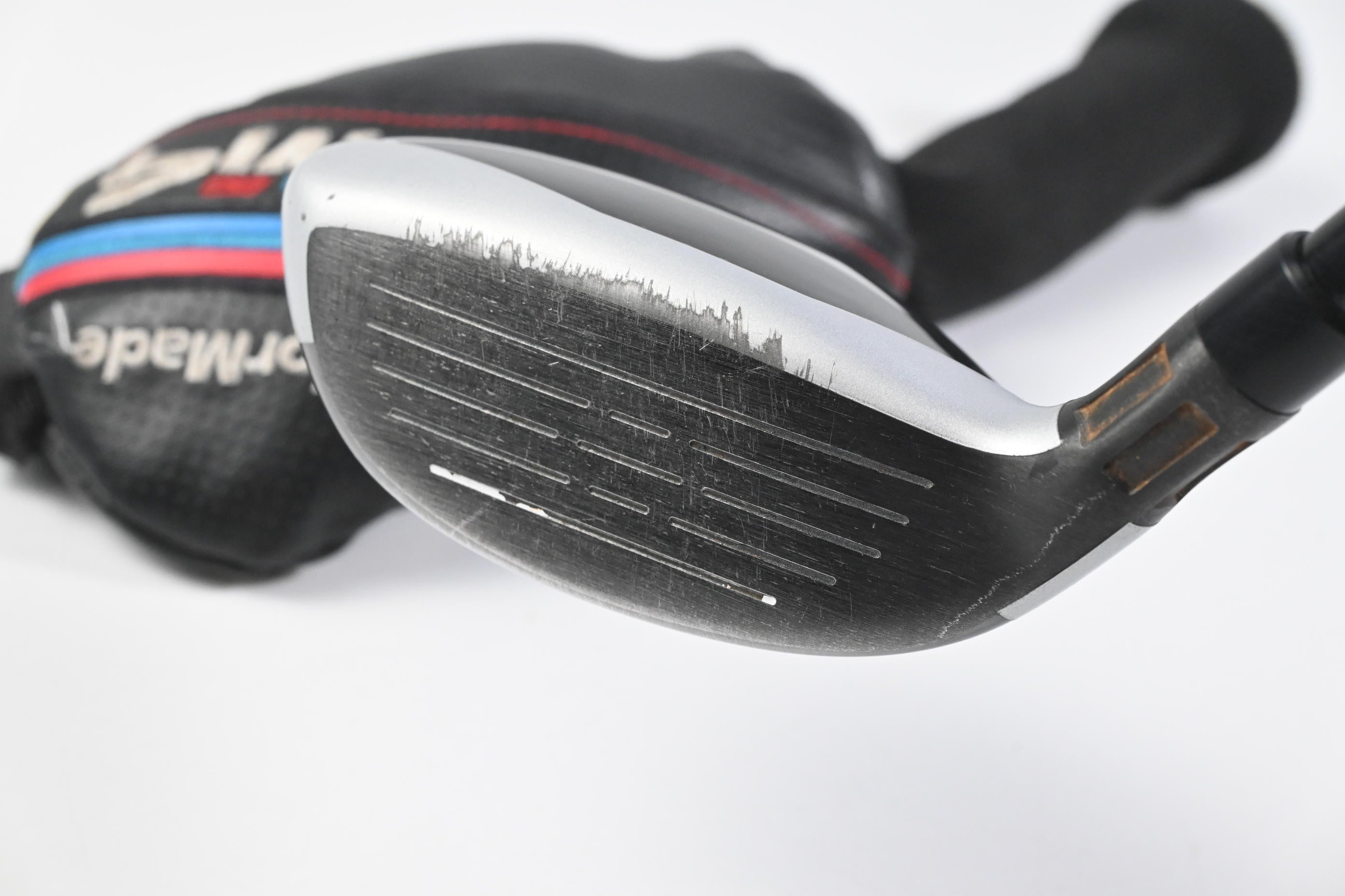 Taylormade M4 #3 Hybrid / 19 Degree / Stiff Flex Fujikura Atmos Red 7 Shaft