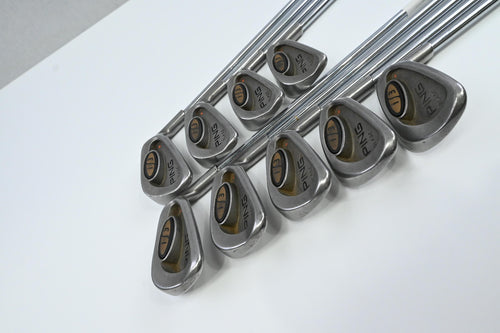 Ping i3 Irons / 3-PW+SW / Orange Dot / Regular Flex Ping JZ Cushin Shafts