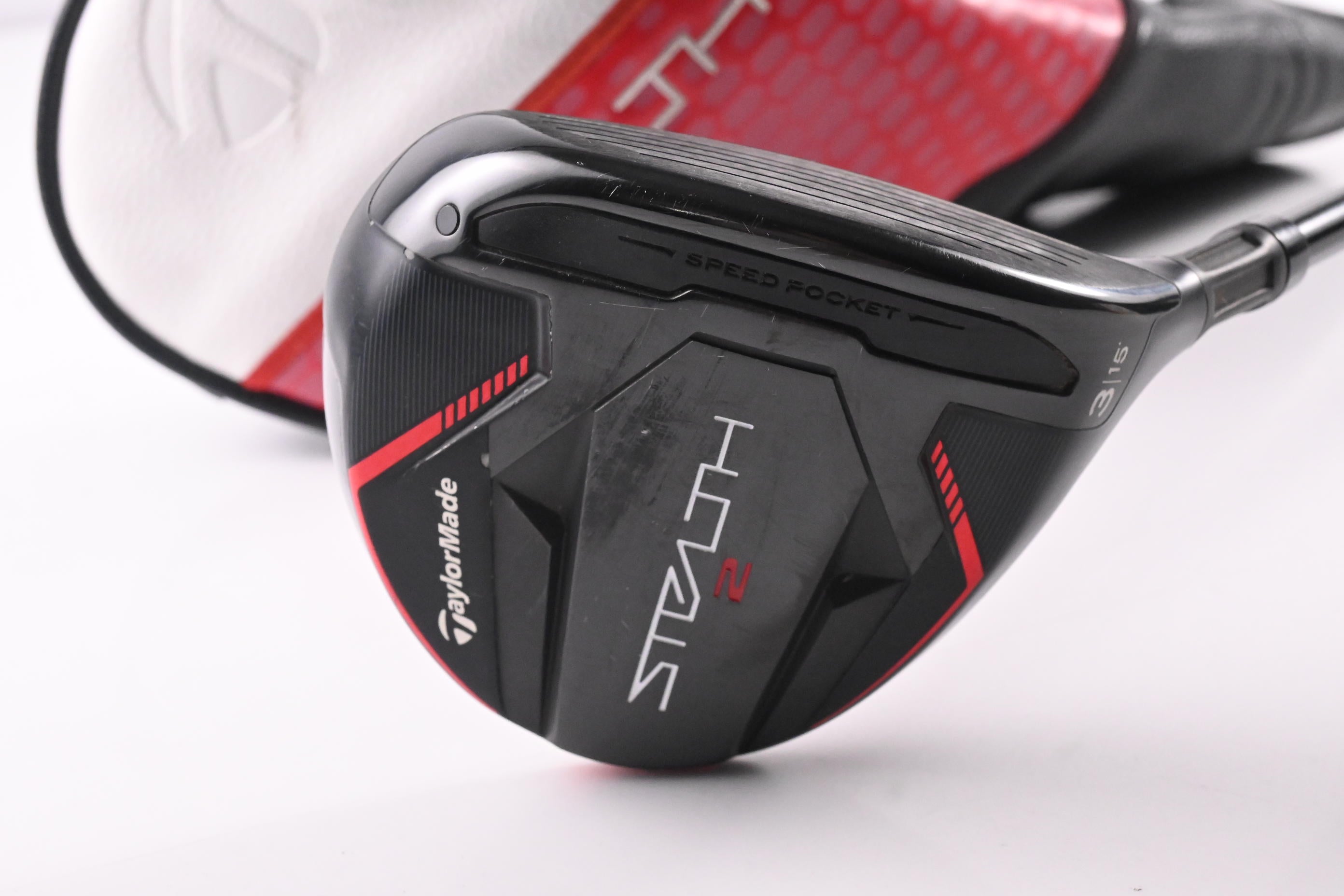 Taylormade Stealth 2 #3 Wood / 15 Degree / Regular Flex Fujikura Ventus TR Red 5