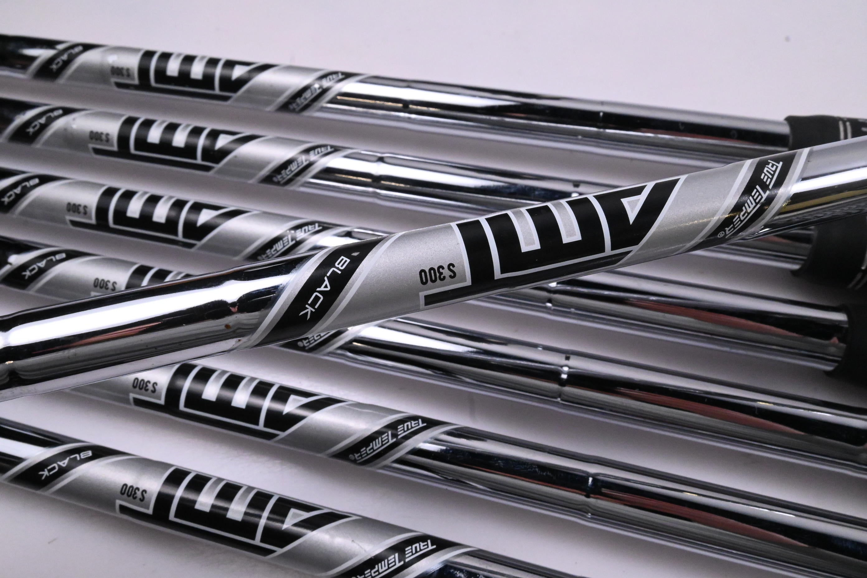 Titleist T100.S 2021 Irons / 4-PW / Stiff Flex True Temper AMT Black S300 Shafts