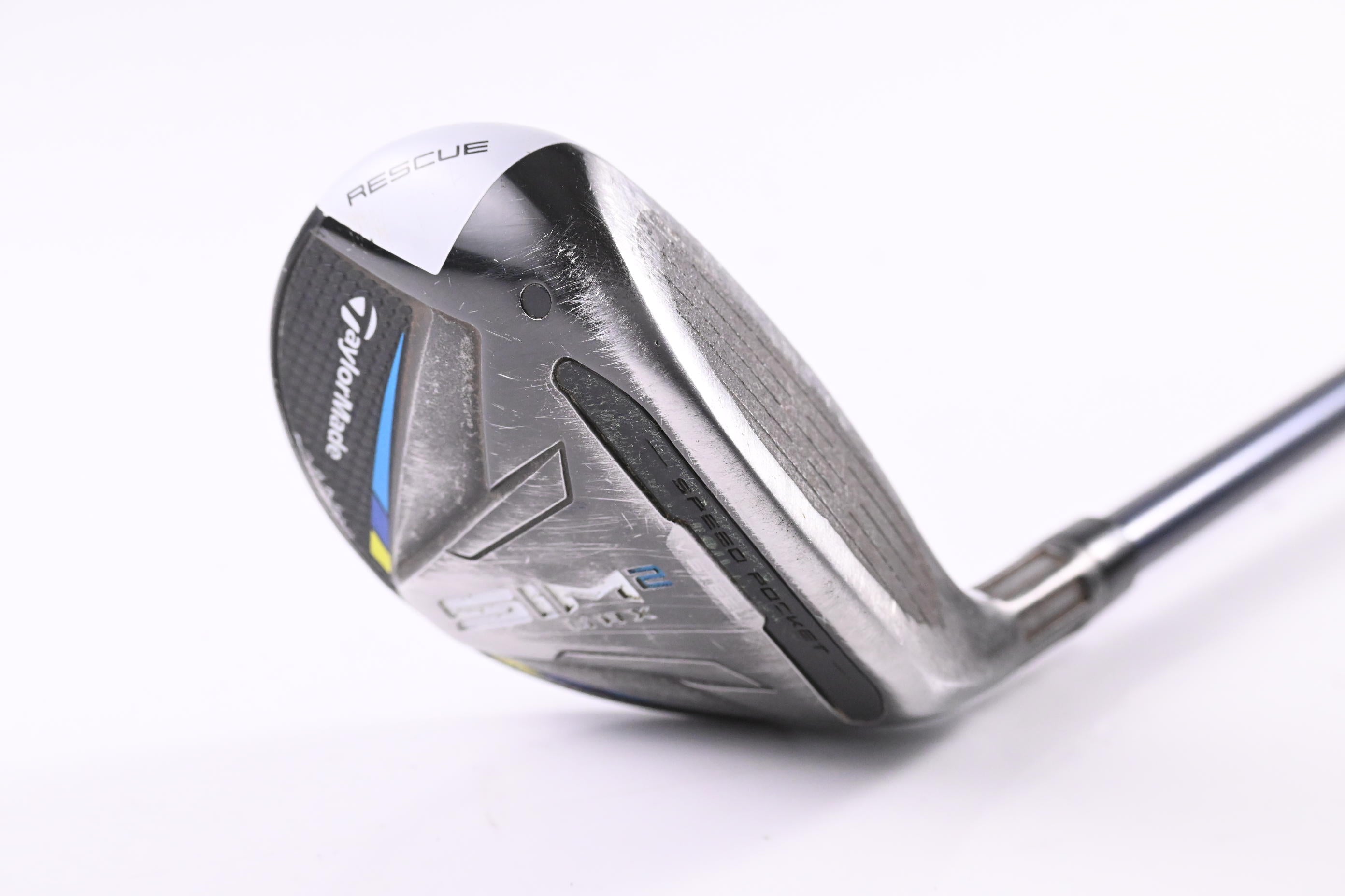 Taylormade SIM2 Max #4 Hybrid / 22 Degree / Stiff Flex Ventus Blue 7 Shaft