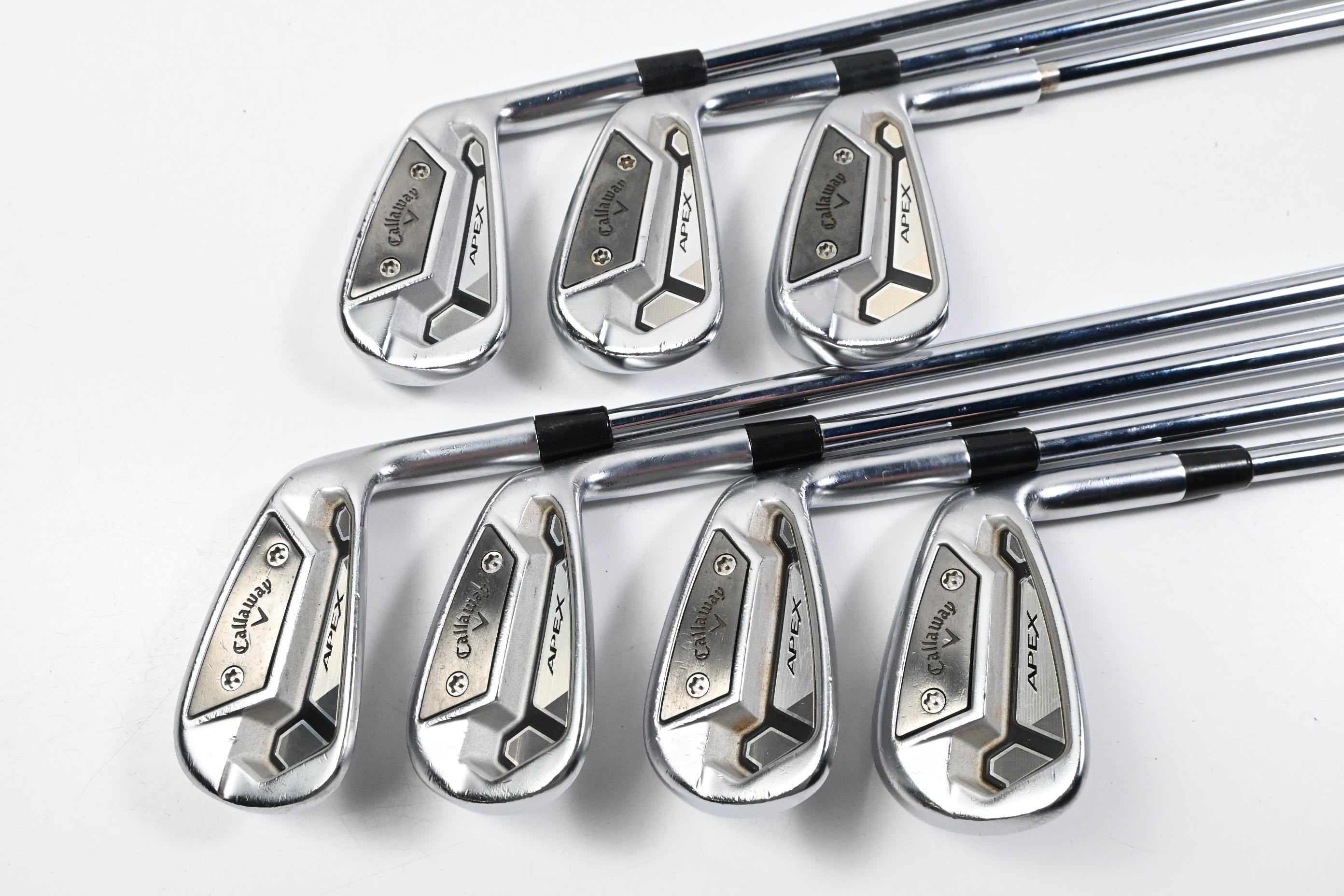 Callaway Apex TCB Irons / 4-PW / Stiff Flex Project X Rifle Shafts