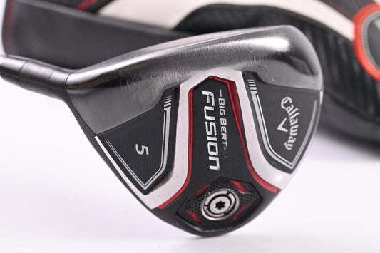 Left Hand Callaway Fusion 2017 #5 Wood / 18 Degree / Regular Flex Recoil ES 450