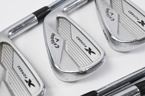 Callaway X-Forged 2018 Irons / 4-PW / Stiff Flex Elevate Tour Shafts