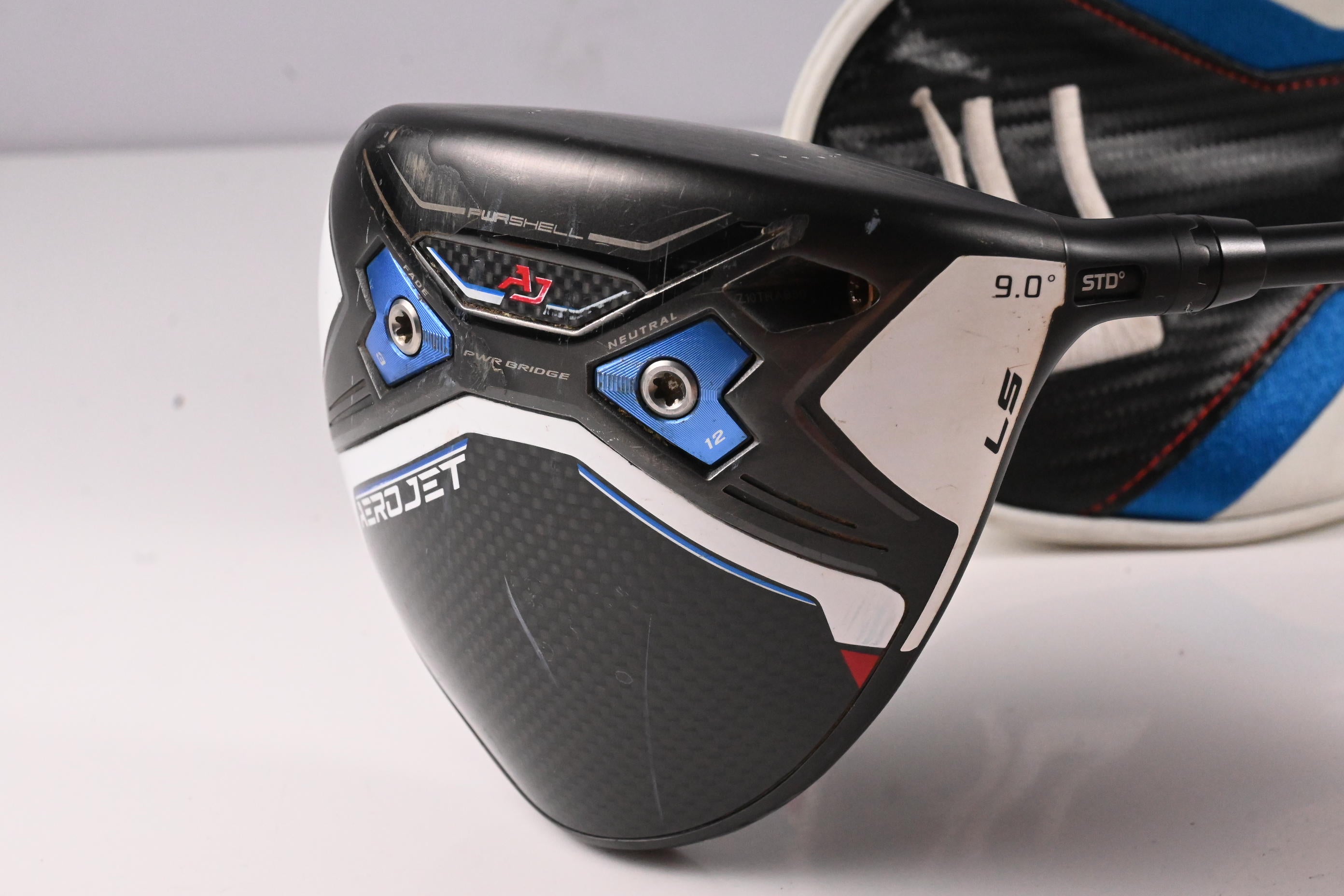 Cobra Aerojet LS Driver / 9 Degree / X-Flex Fujikura Motore X F1 7 Shaft