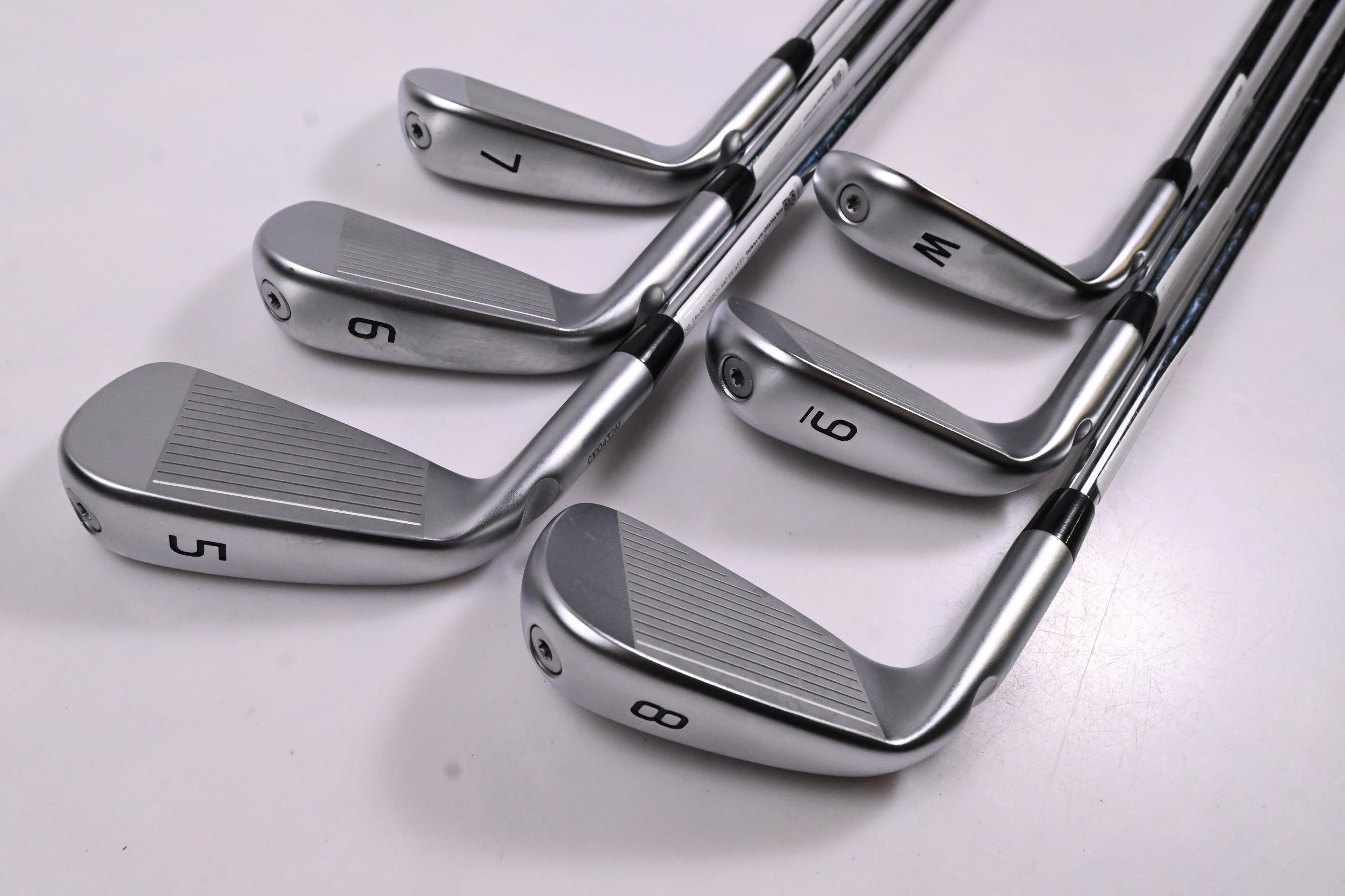 Ping I240 Irons / 5-PW / Red Dot / Regular Flex Ping AWT 3.0 Shafts