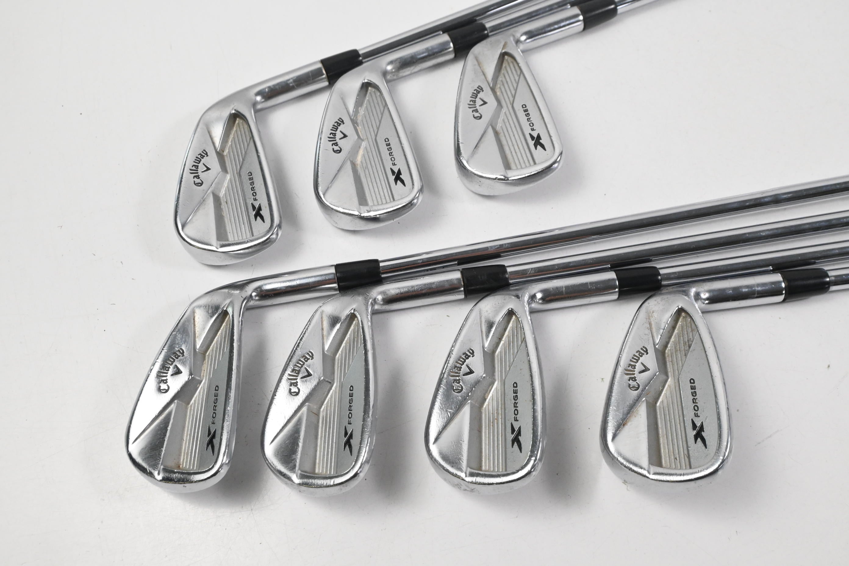 Callaway X-Forged 2018 Irons / 4-PW / Stiff Flex Elevate Tour Shafts