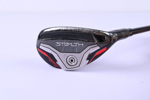 Taylormade Stealth Plus #3 Hybrid / 19.5 Degree / Stiff Flex Smoke Red RDX 80