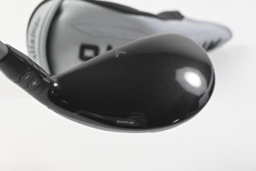 Callaway Quantum Max OS #4 Hybrid / 20 Degree / Stiff Flex Denali Frost Silver
