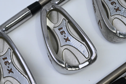 Wilson X-31 Irons / 5-PW+SW / Ladies Flex UST Counter Torque Shafts