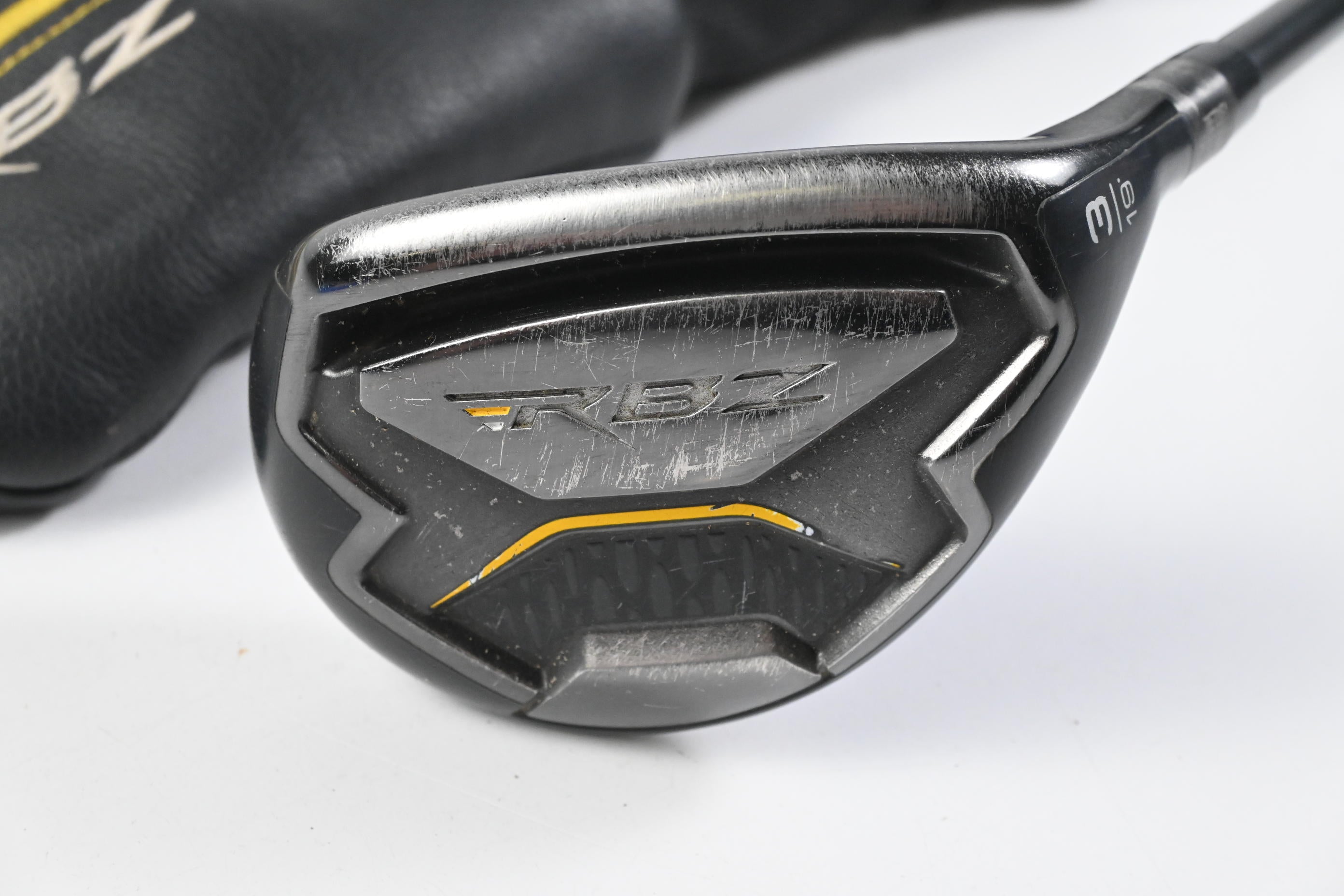 Taylormade RBZ Black #3 Hybrid / 19 Degree / Regular Flex Rocketfuel 65 Shaft