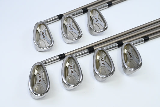 Wilson X-31 Irons / 5-PW+SW / Ladies Flex UST Counter Torque Shafts