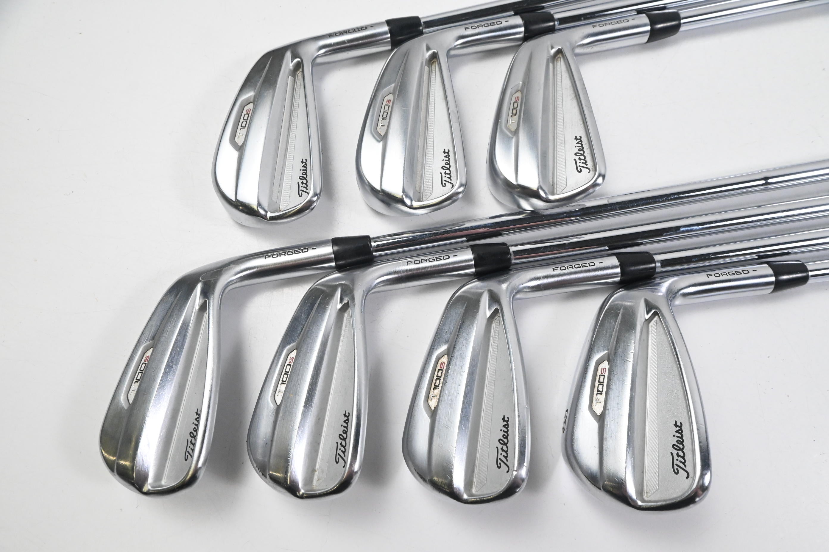 Titleist T100.S 2021 Irons / 5-PW+GW / Stiff Flex Dynamic Gold S300 Shafts