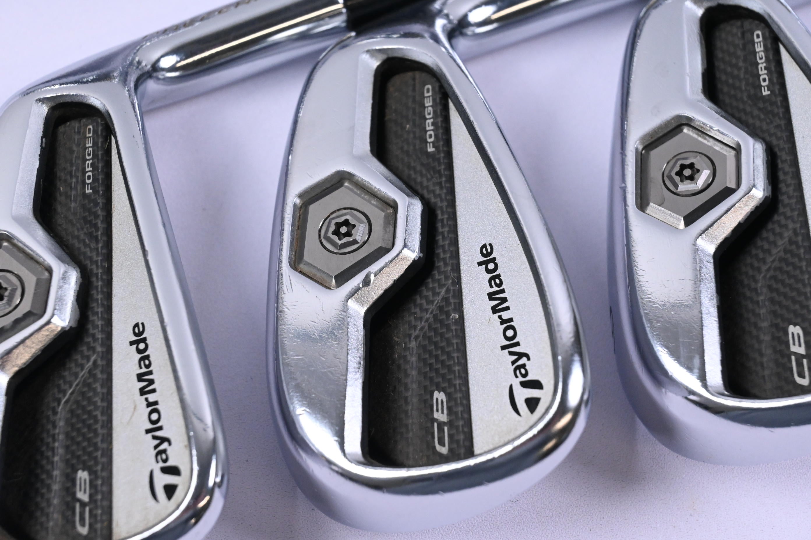 Taylormade Tour Preferred CB 2011 Irons / 3-PW / Stiff Flex Dynamic Gold Shafts