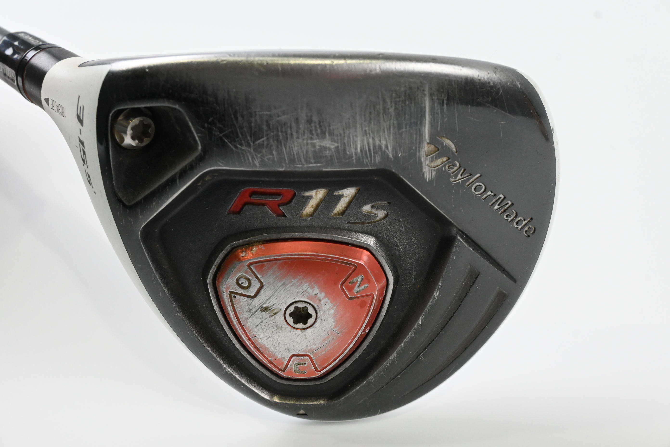 Left Hand Taylormade R11S #3 Wood / 15.5 Degree / Stiff Flex Aldila RIP Phenom