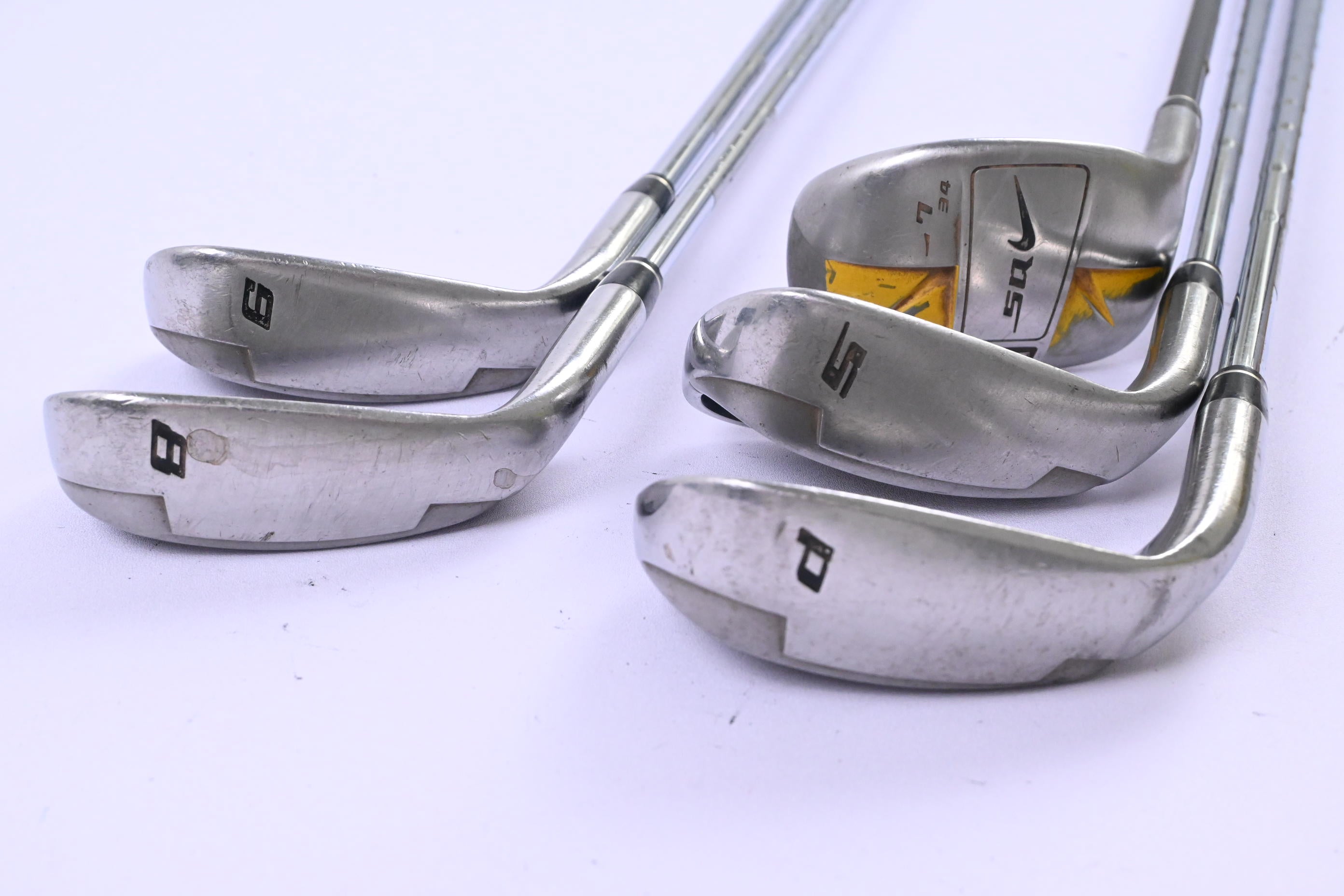 Nike SQ Sumo2 Irons / 7-PW+SW / Stiff Flex Speed Step SL Shafts