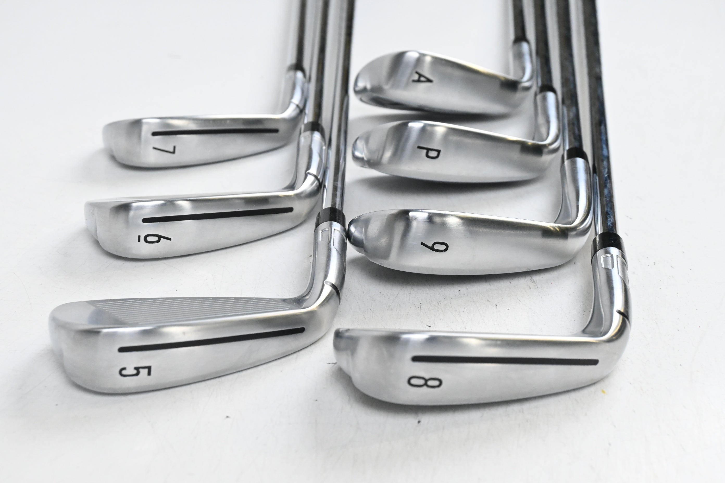Taylormade Qi Max Irons / 5-PW+GW / Regular Flex KBS MAX MT 85 Steel Shafts